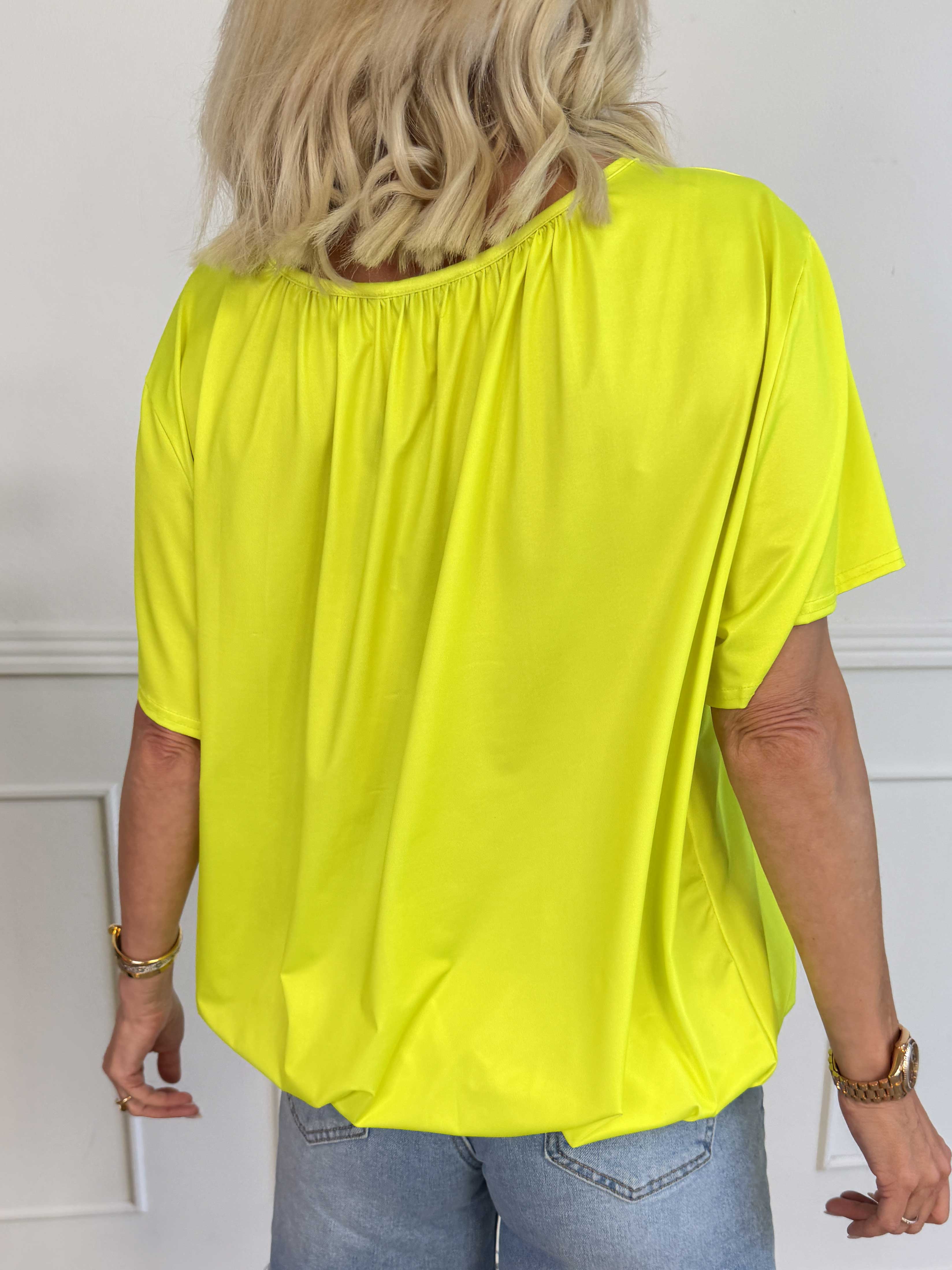 Miracle Plain - Skønneste t-shirt i plain farve med elastik for enden