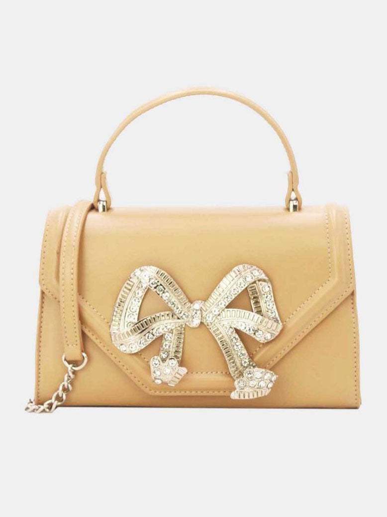 Miriam - Lille håndtaske med sløjfe i similisten