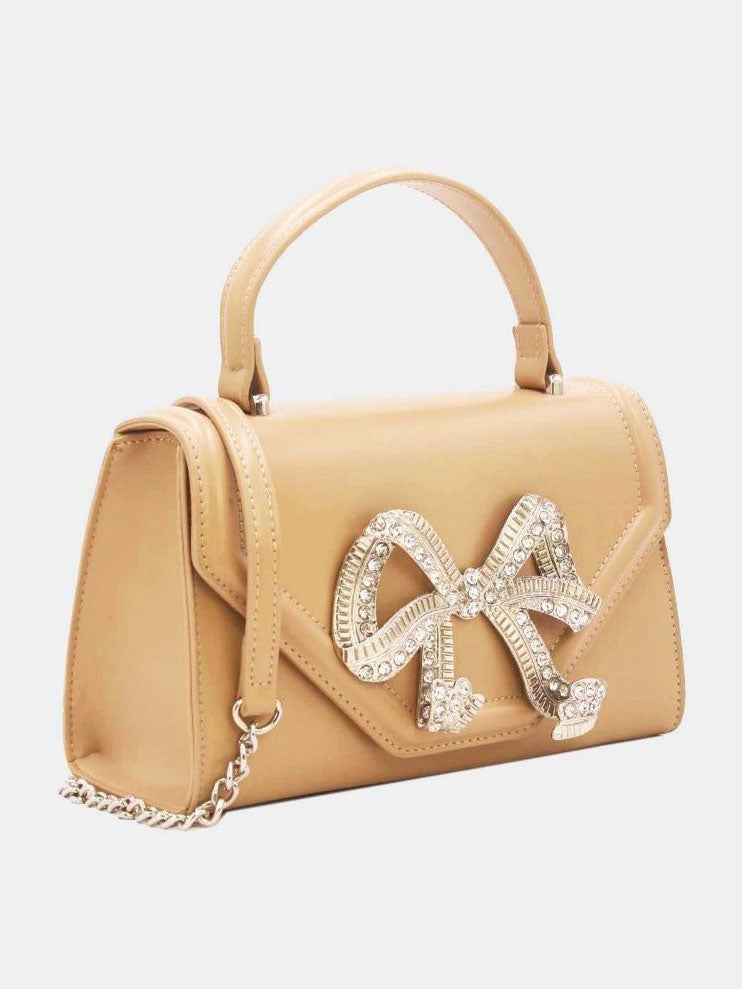 Miriam - Lille håndtaske med sløjfe i similisten