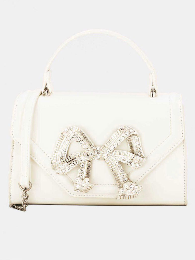 Miriam - Lille håndtaske med sløjfe i similisten