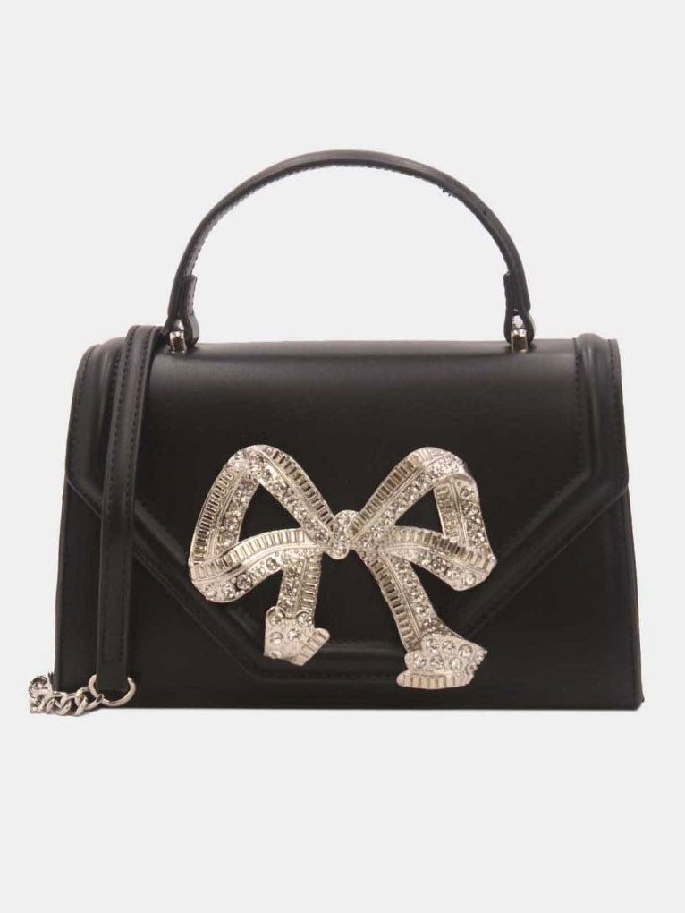 Miriam - Lille håndtaske med sløjfe i similisten