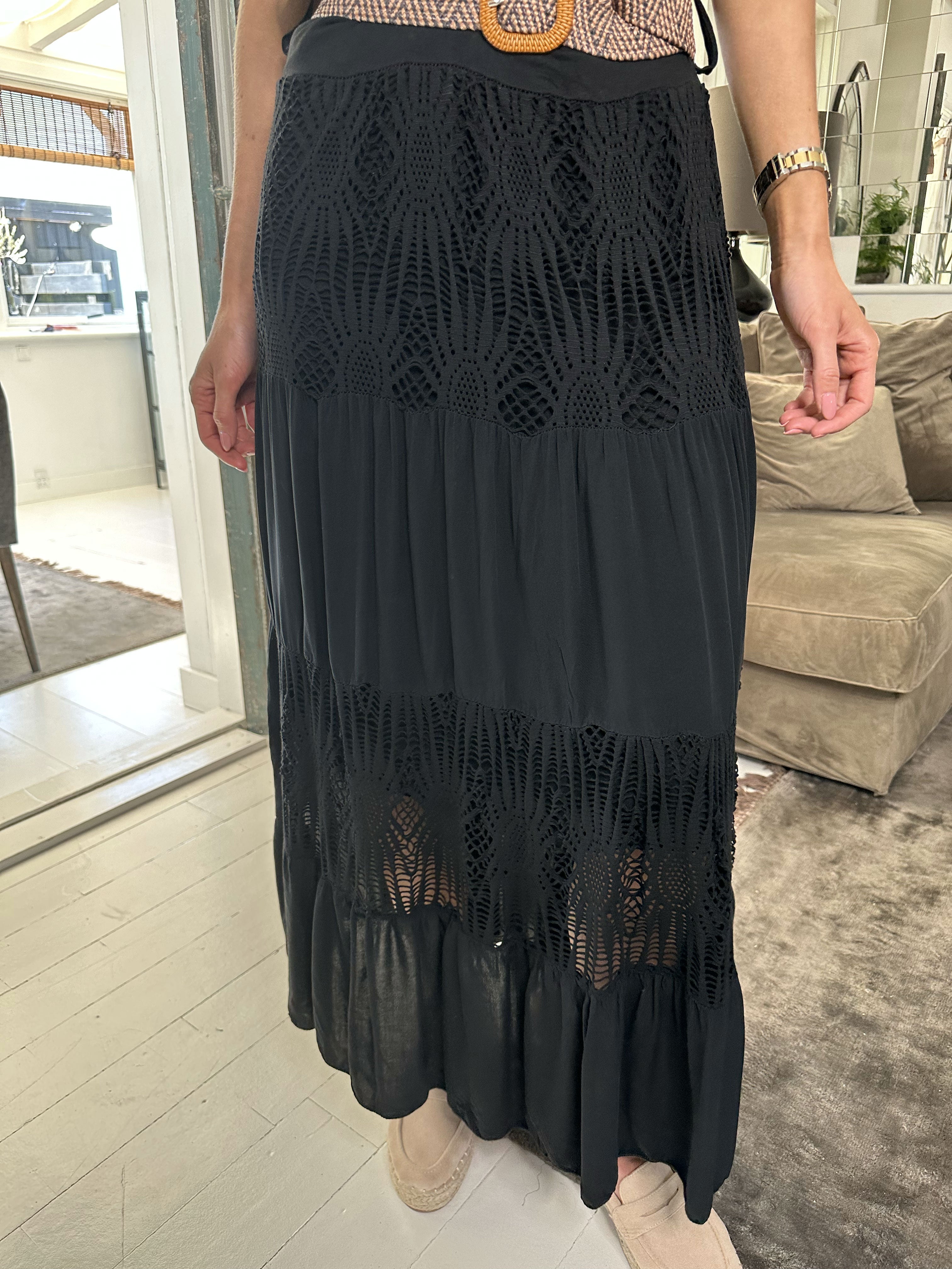 Neo - Sød lang sommernederdel