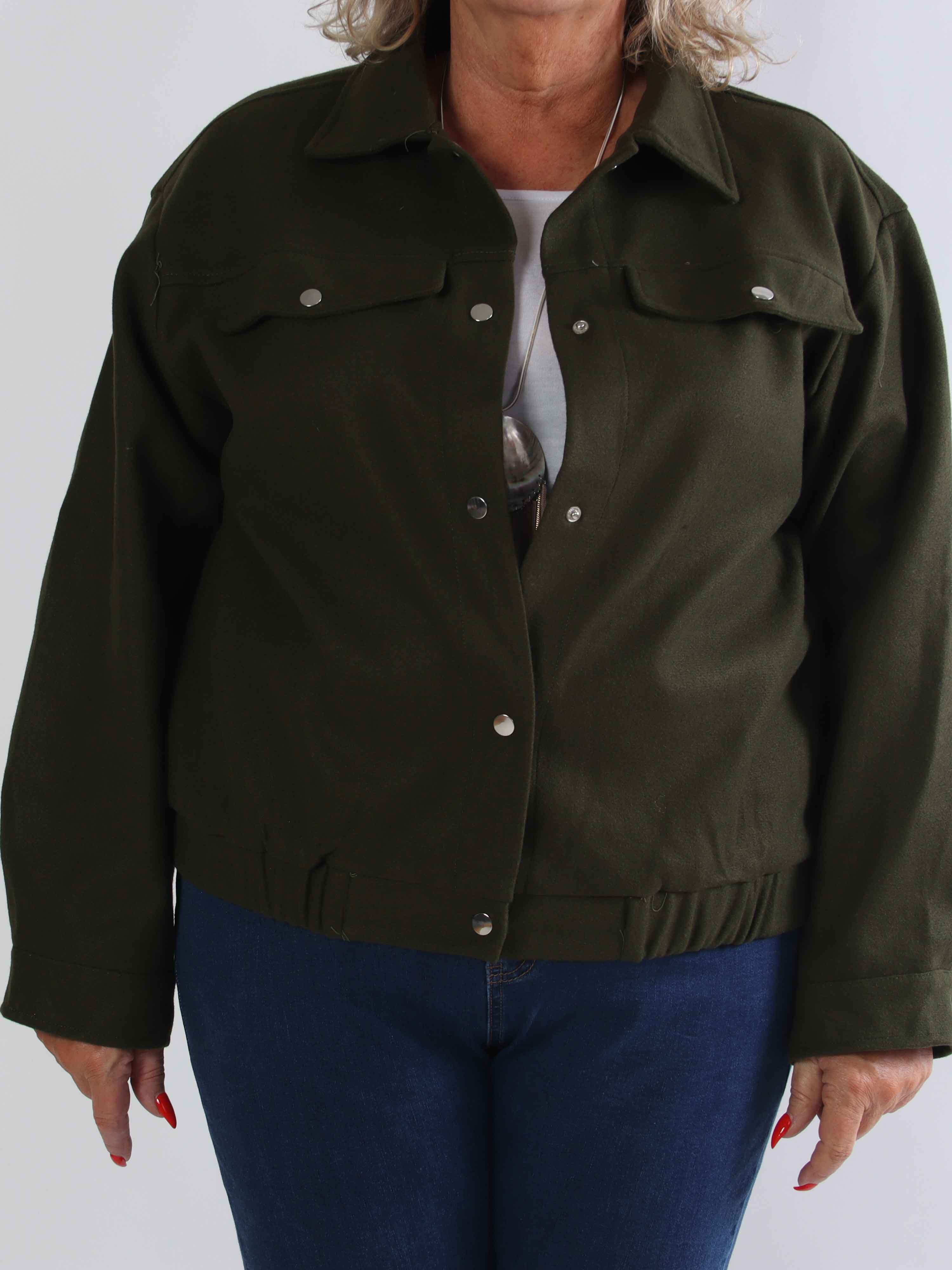 Nukaka - Let og stilfuld jakke i skjortestil