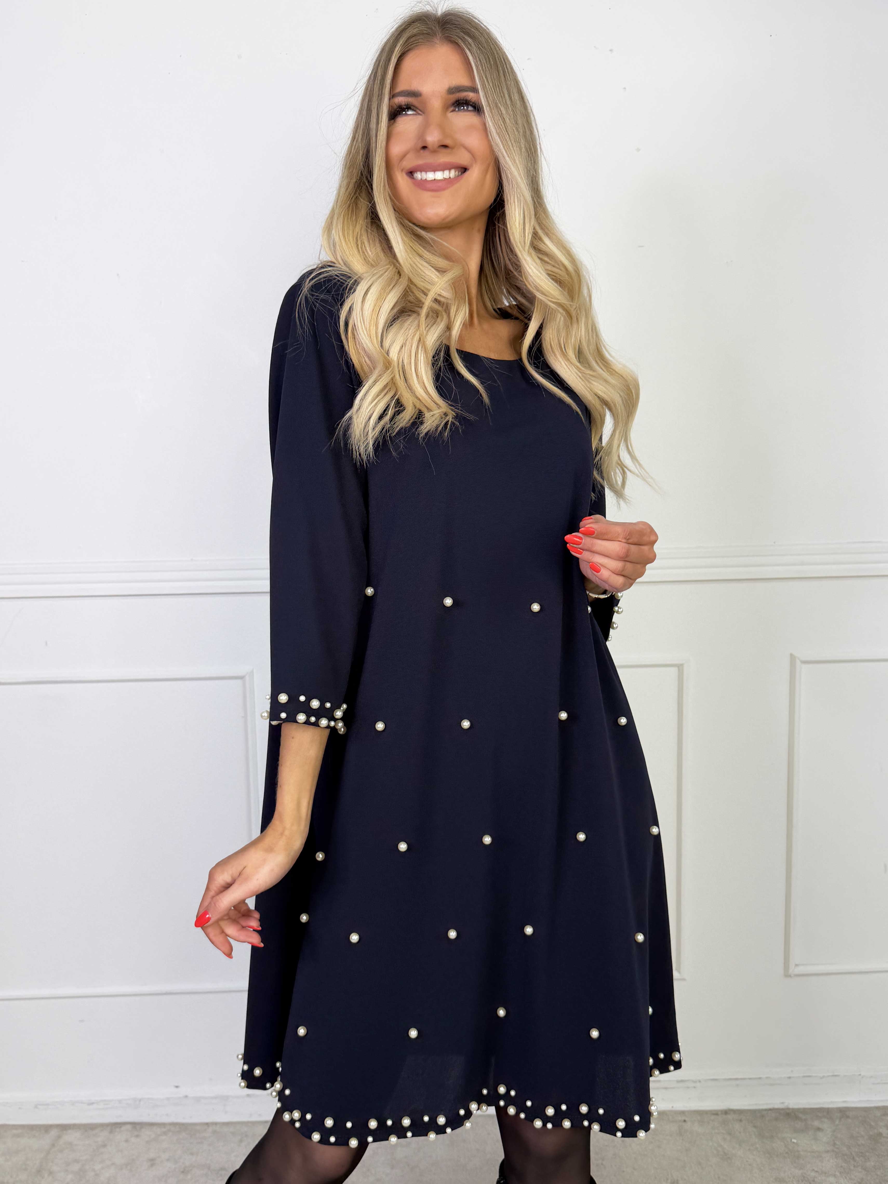 Obi - Klassisk kjole med fine perler