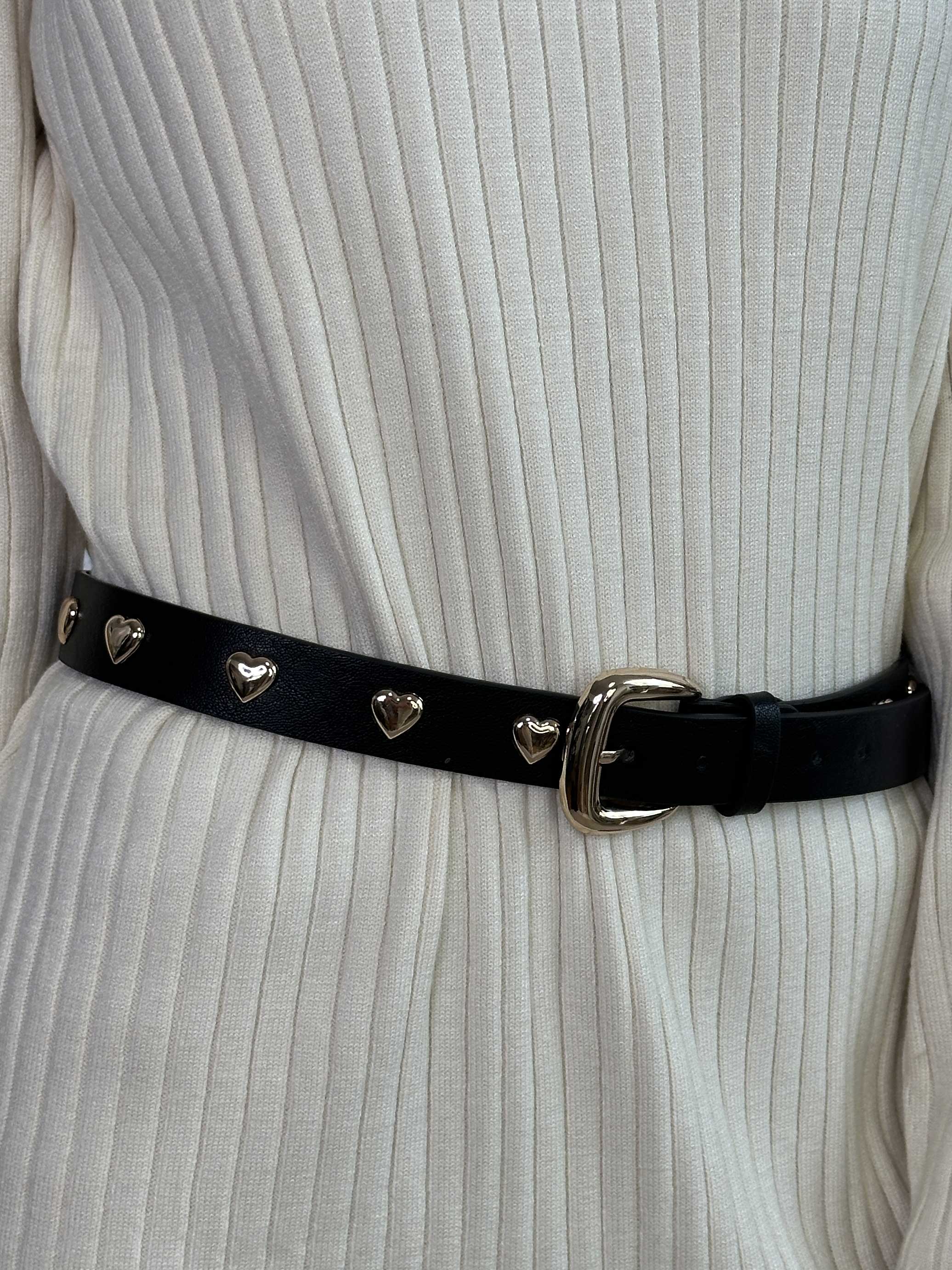 Onisa - Bælte med guld hjerter