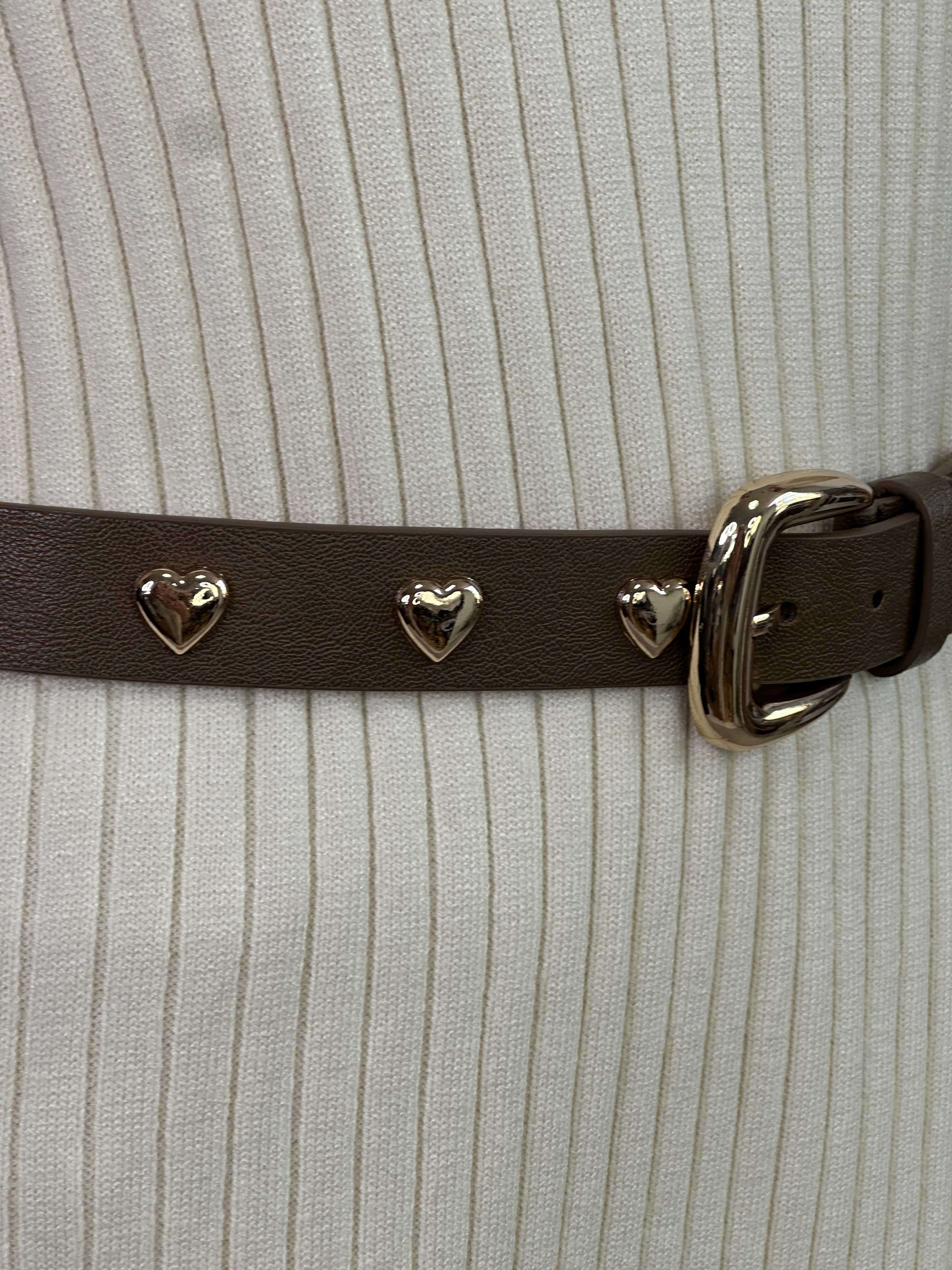 Onisa - Bælte med guld hjerter