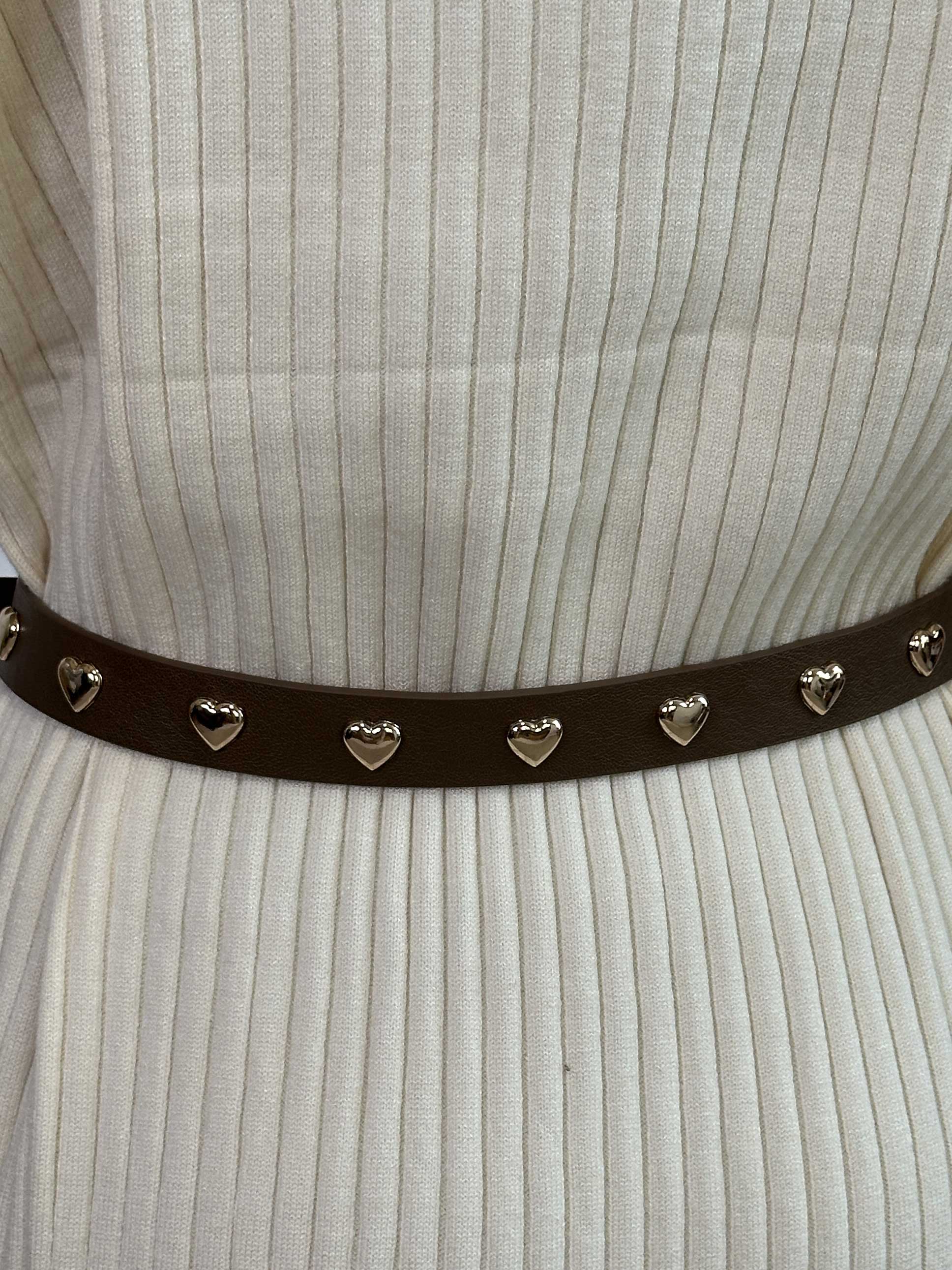 Onisa - Bælte med guld hjerter