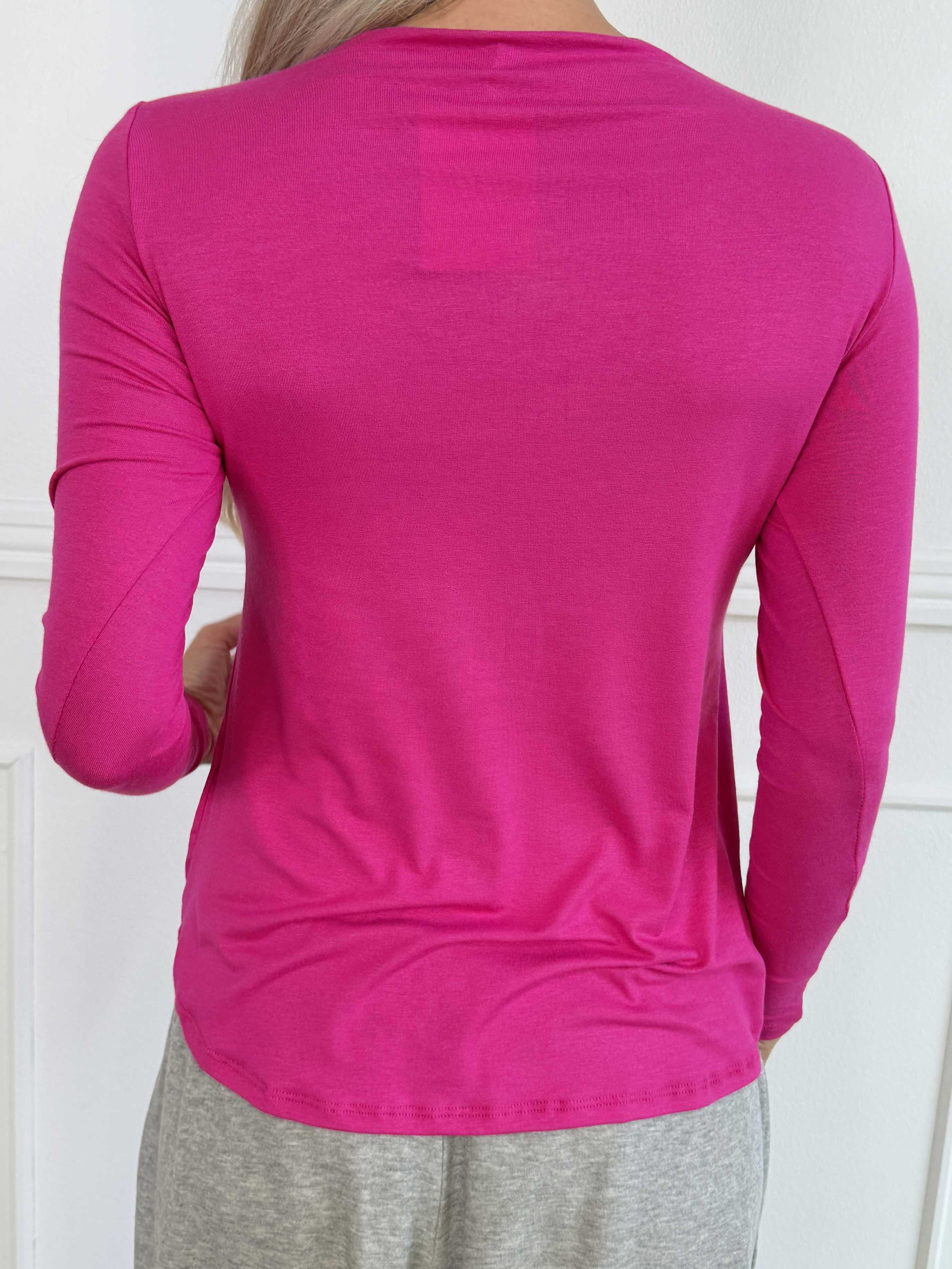 Otine - Langærmet basisbluse