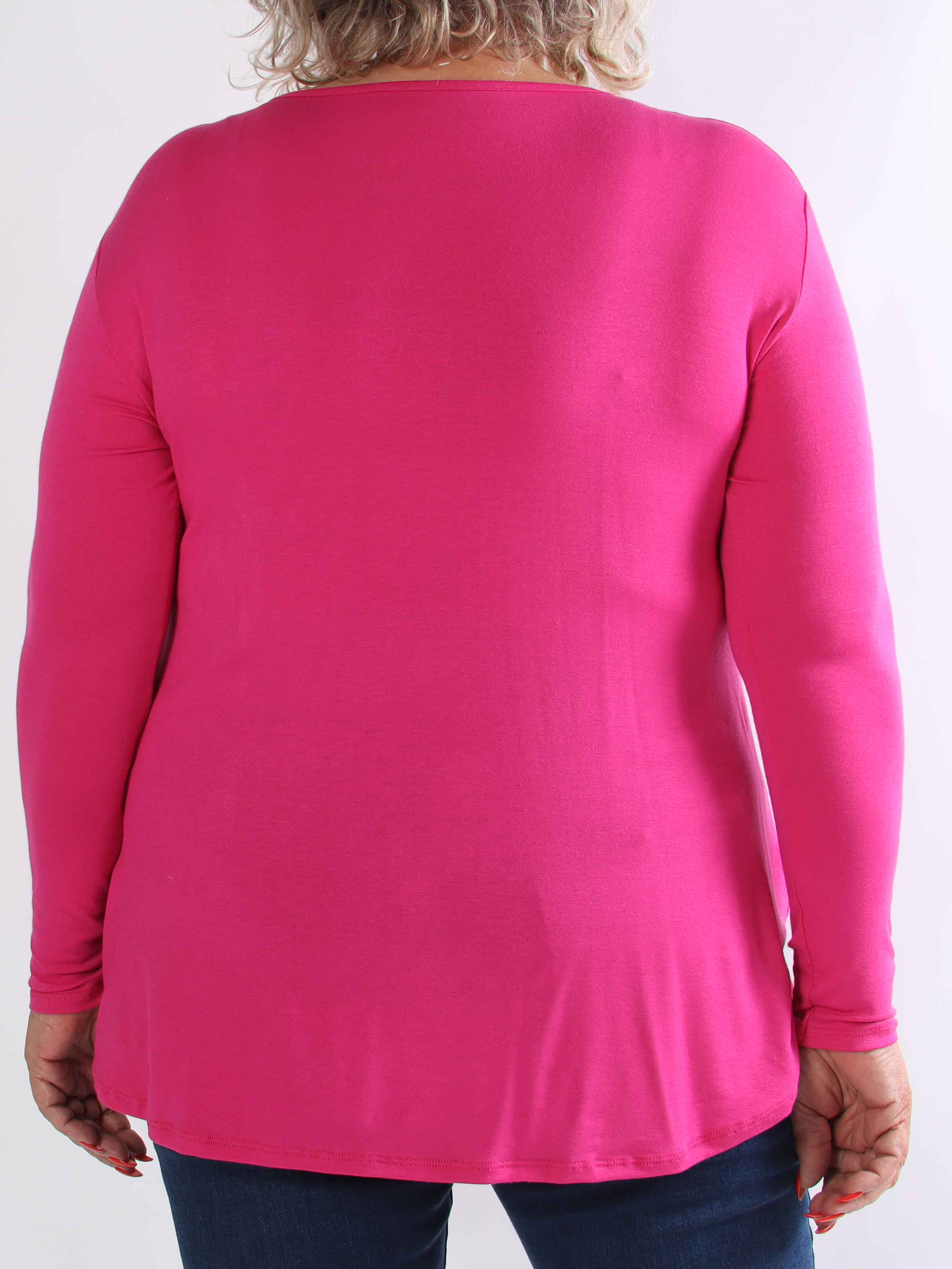 Otine - Langærmet basisbluse