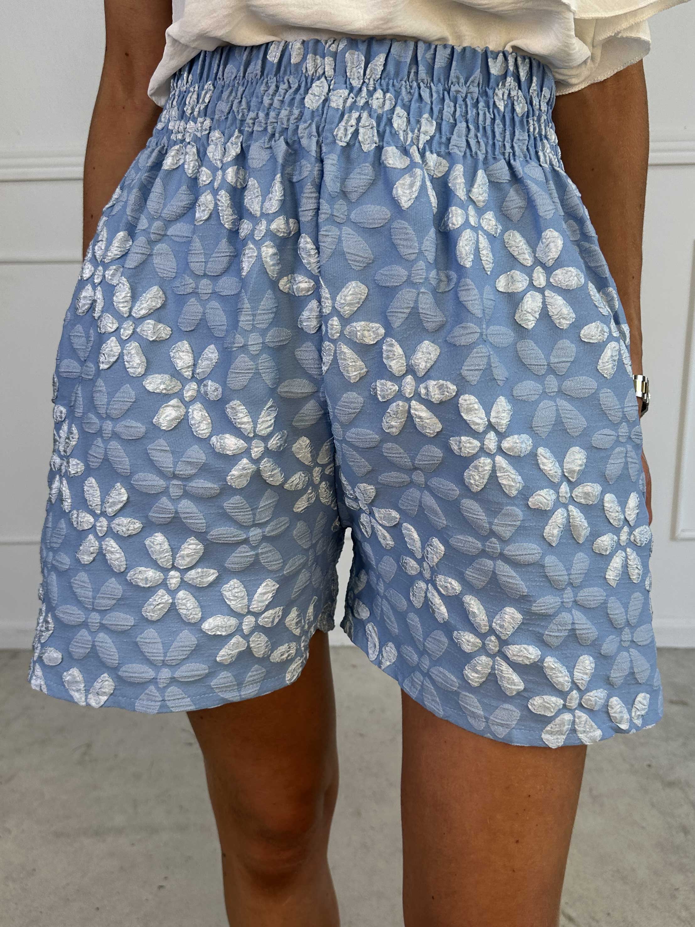 Pams Bloom Shorts - Søde shorts med blomstermotiver
