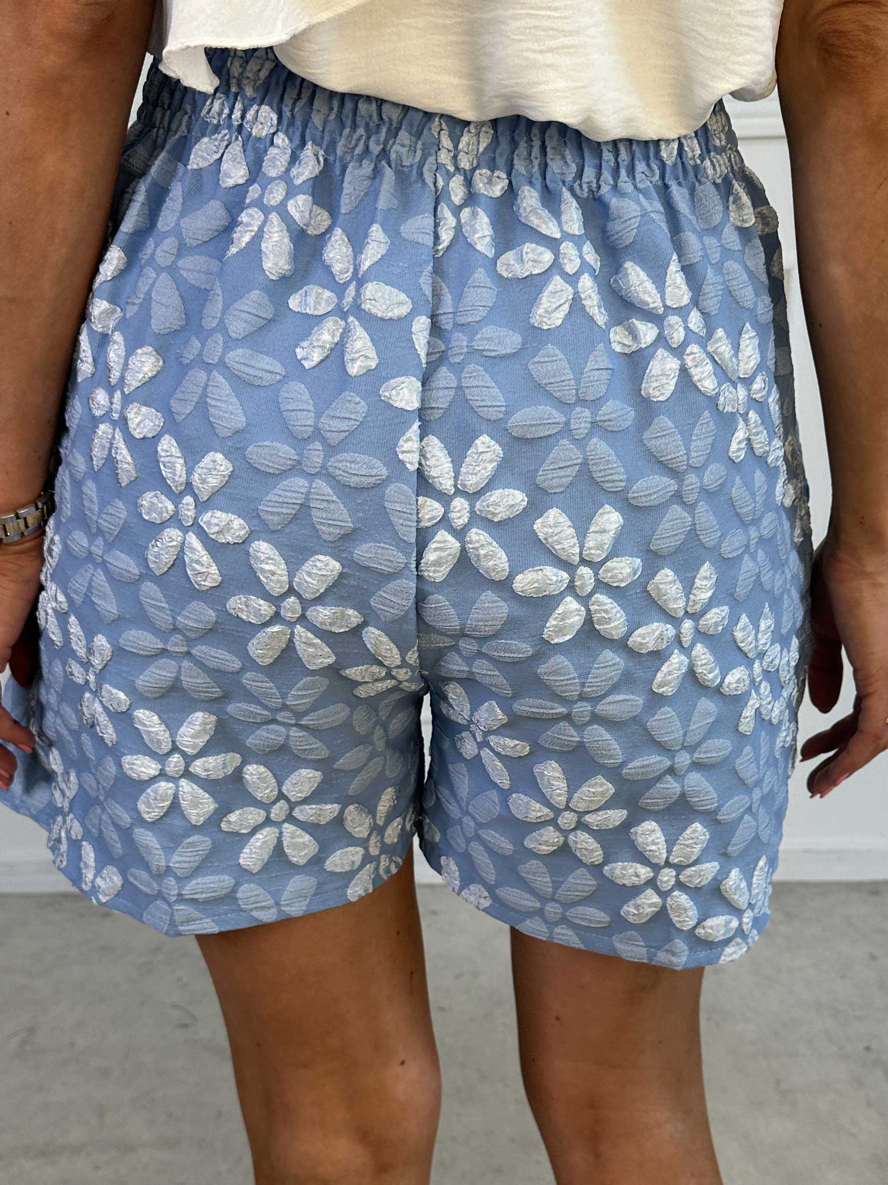 Pams Bloom Shorts - Søde shorts med blomstermotiver