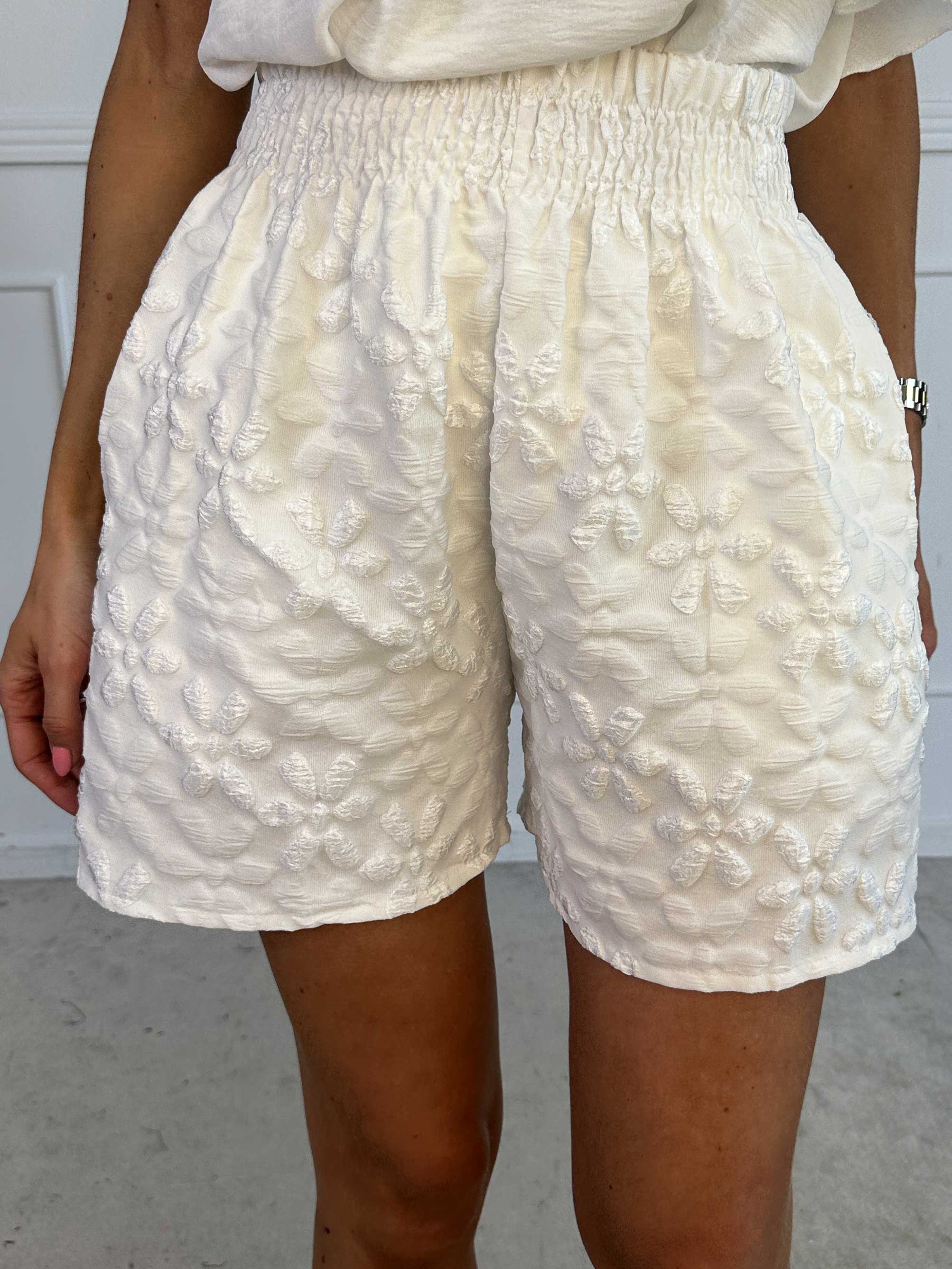 Pams Bloom Shorts - Søde shorts med blomstermotiver