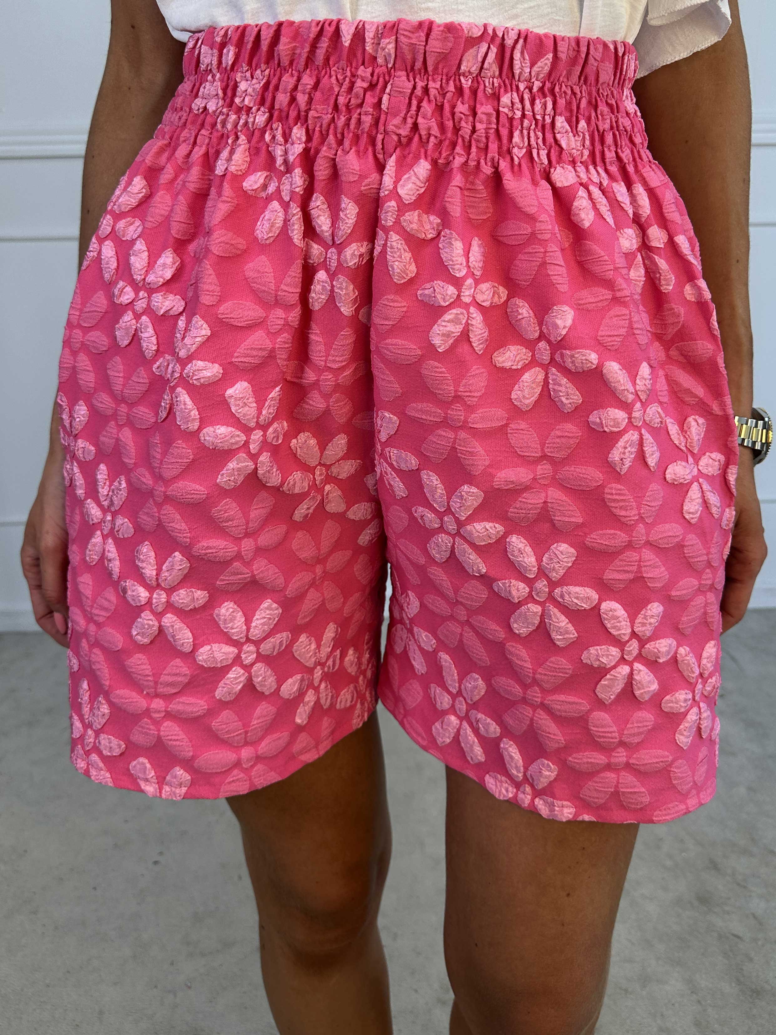 Pams Bloom Shorts - Søde shorts med blomstermotiver
