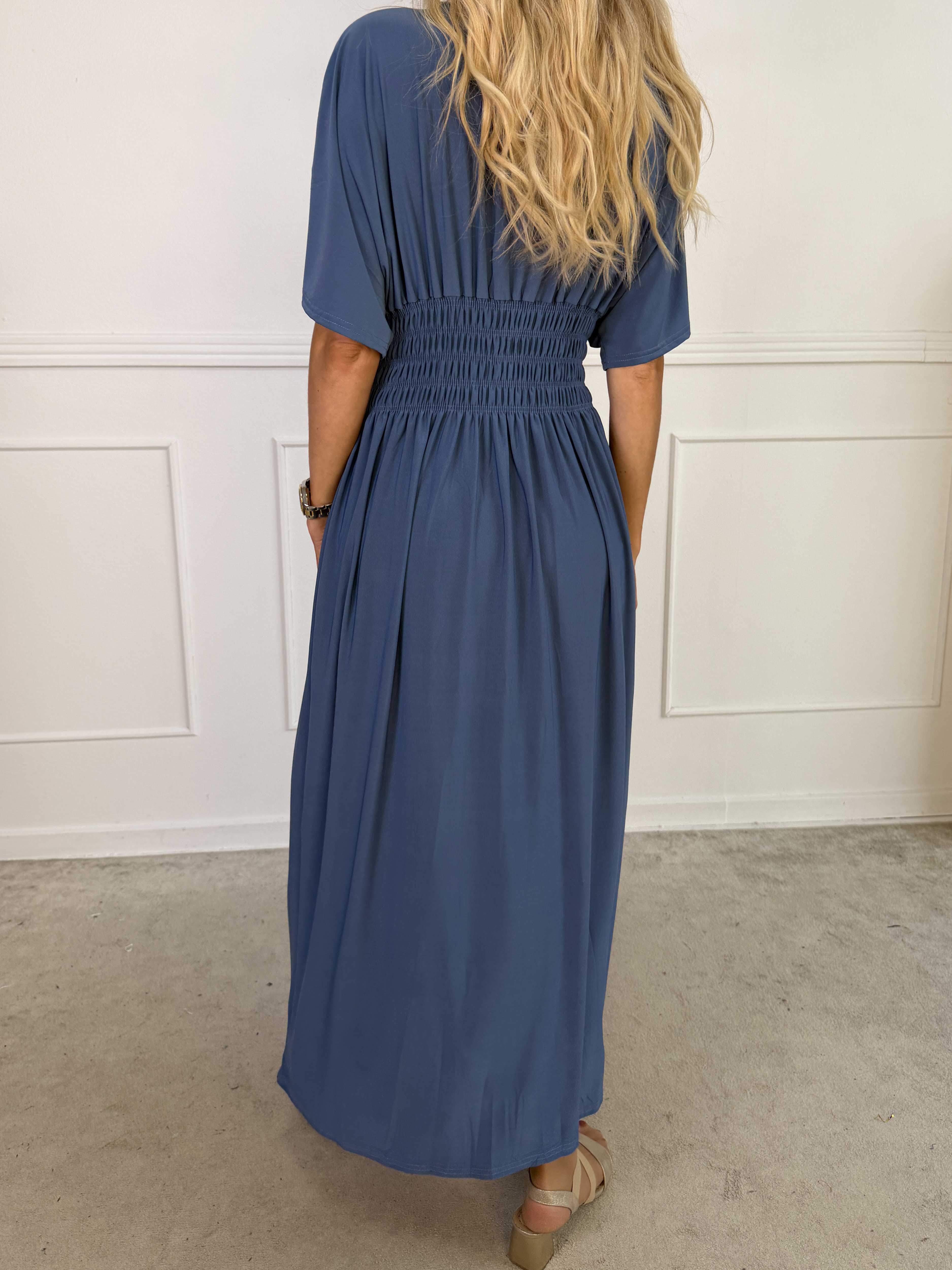 Pams Plain - Elastisk kjole med smock