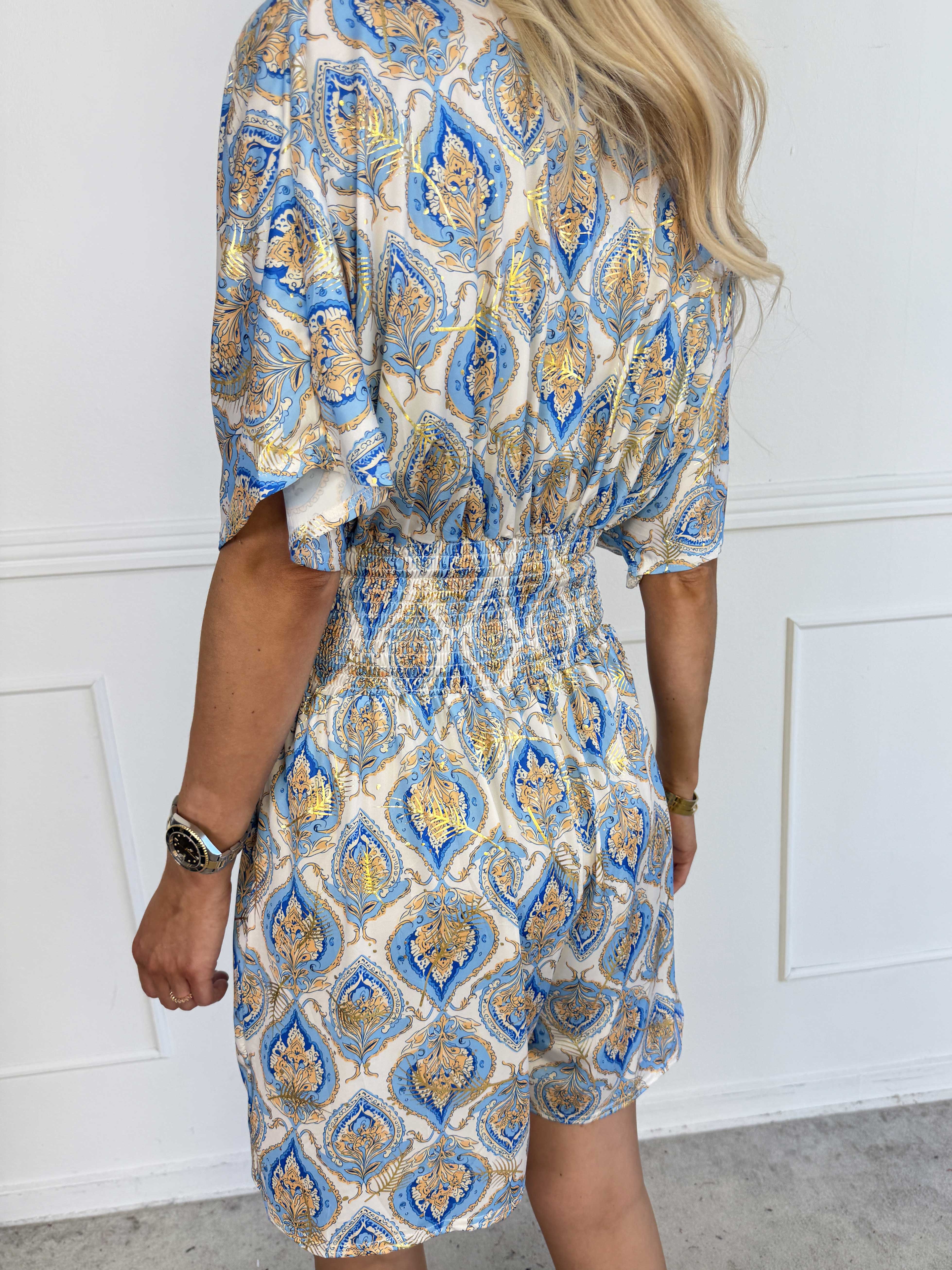 Pams Oasis Playsuit - Kort elastisk buksedragt med mønster