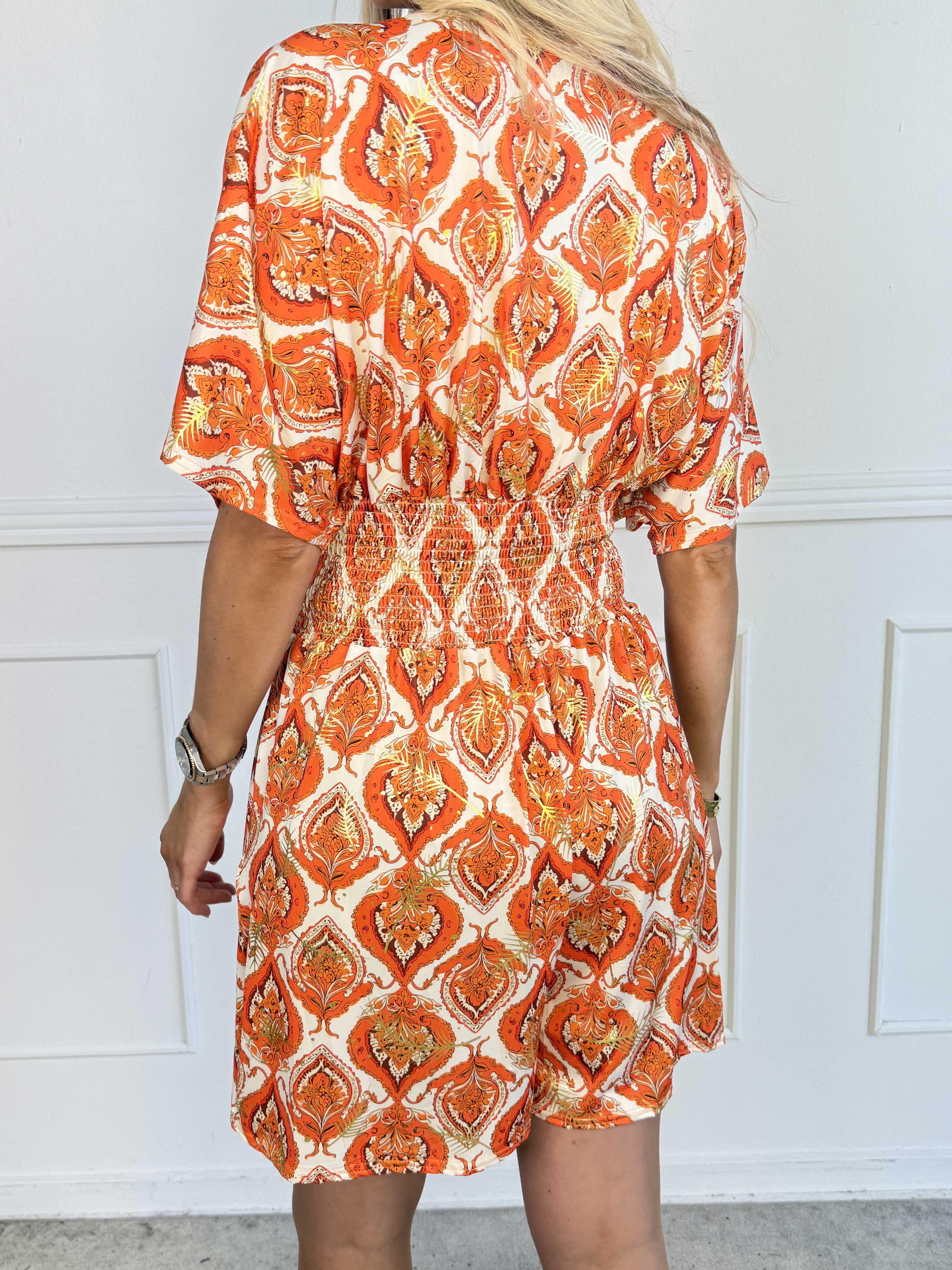 Pams Oasis Playsuit - Kort elastisk buksedragt med mønster