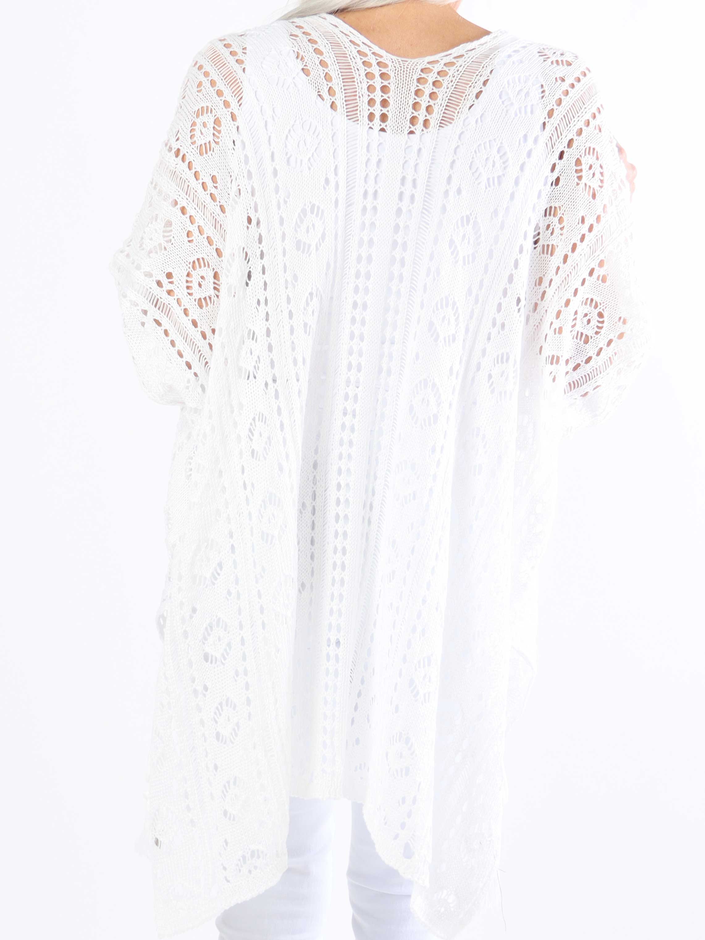 Philippa - Sød strikket plussize tunika