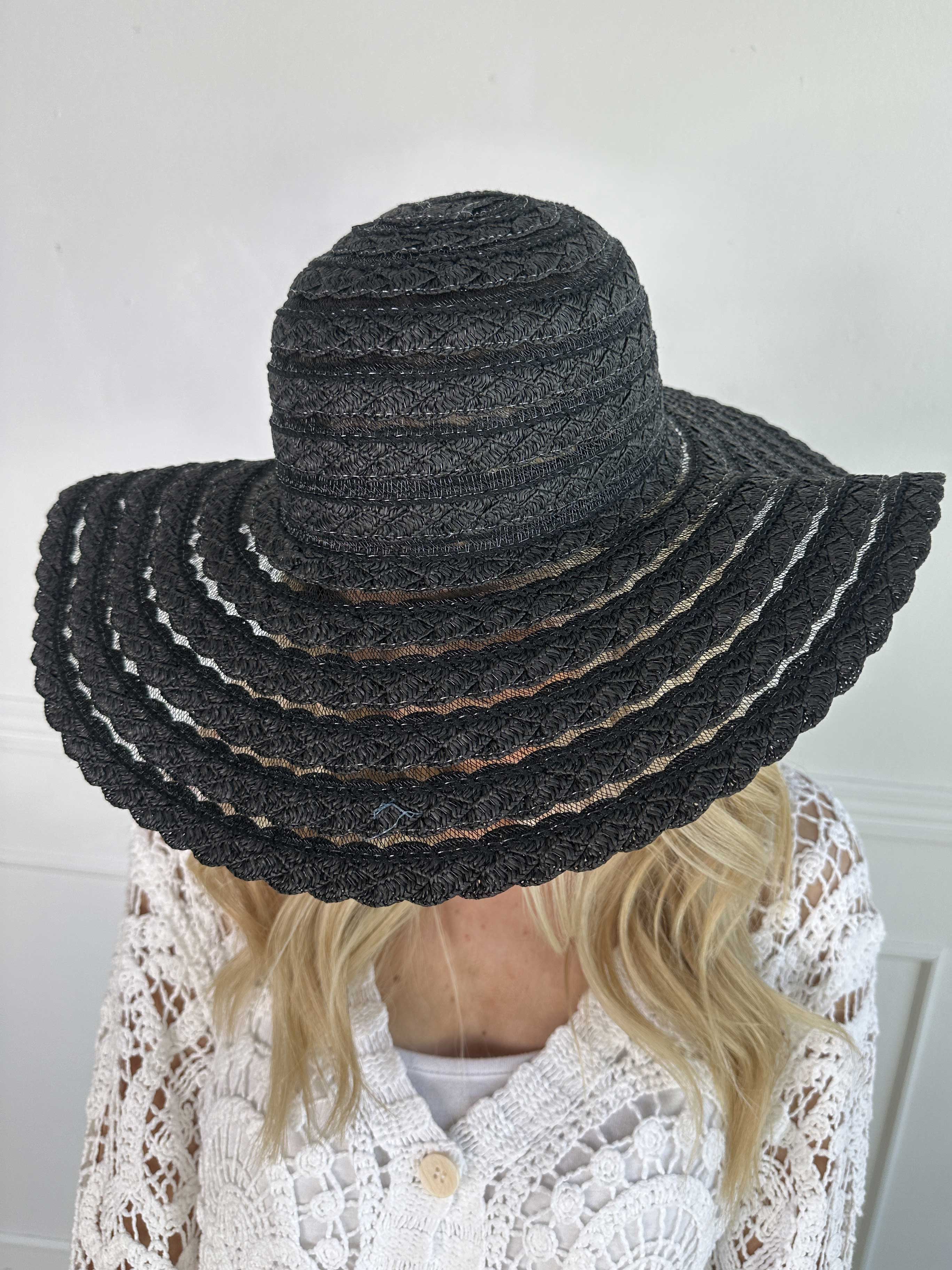 Rasmine - Stor strå sommerhat