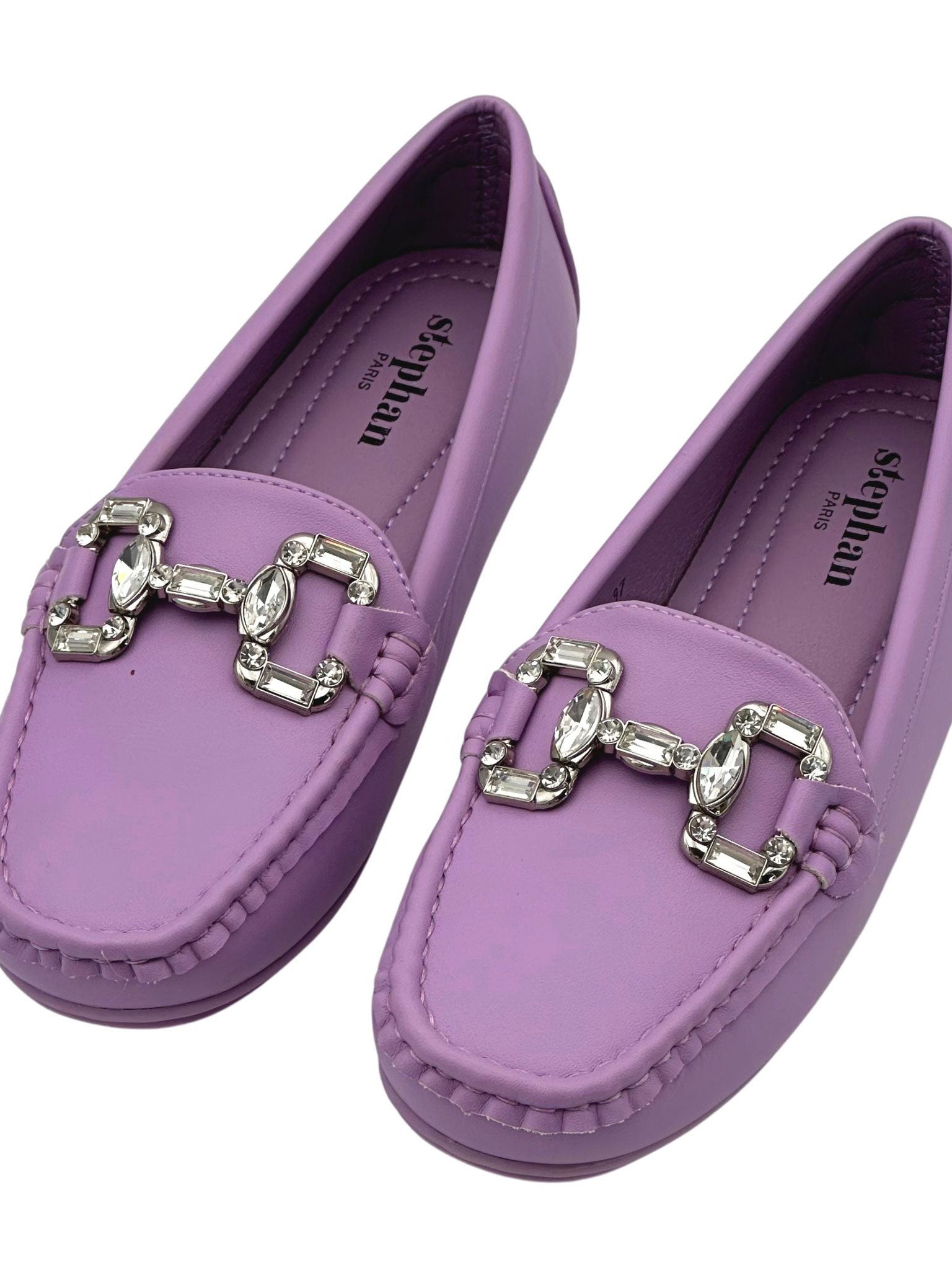 Rosalba - Mokkasiner pyntet med similistensspænde