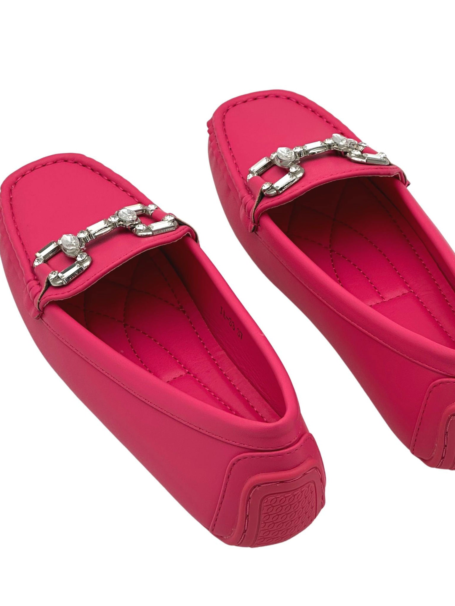 Rosalba - Mokkasiner pyntet med similistensspænde