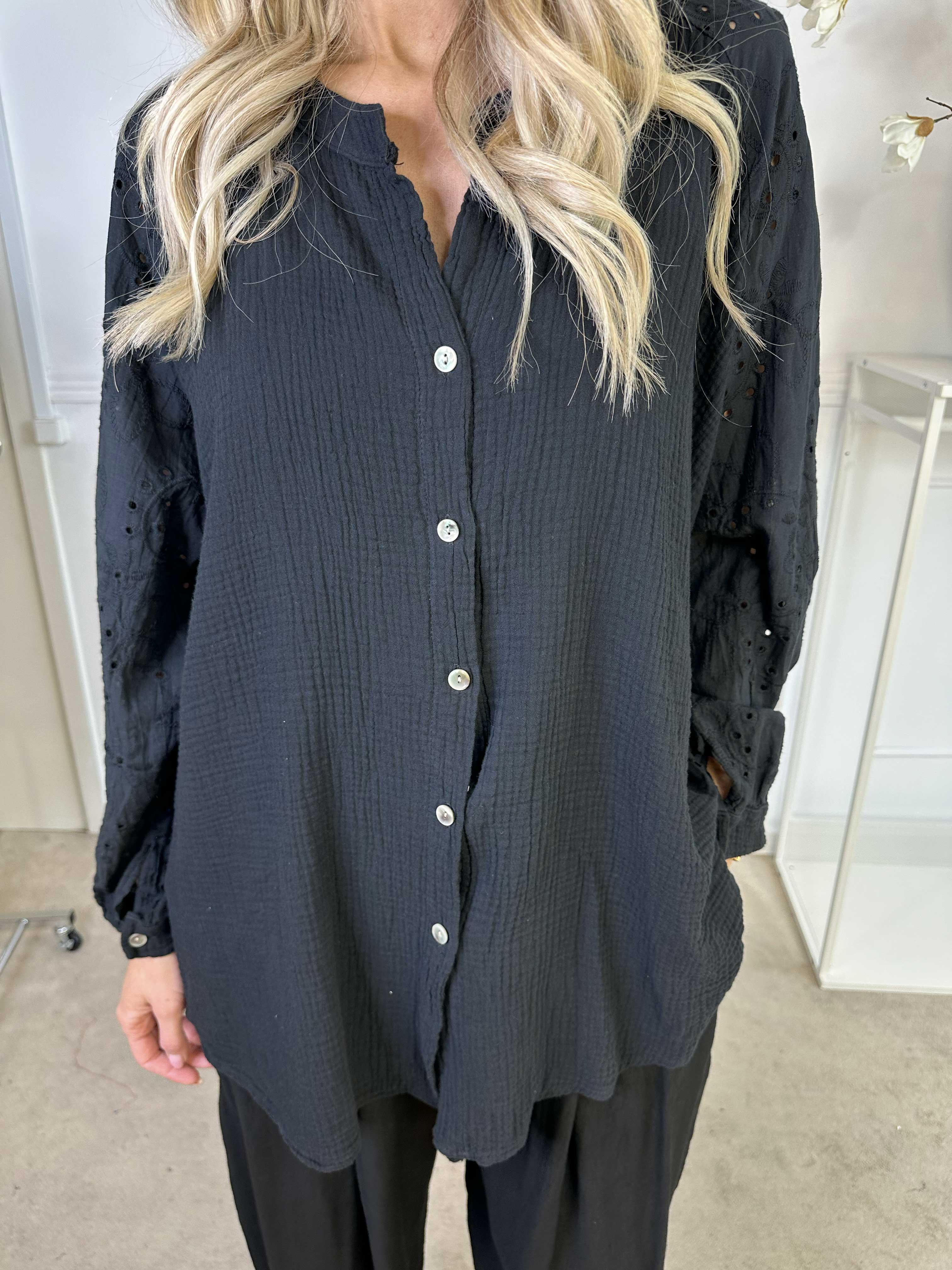 Sandrini - Blød bomuldsskjorte