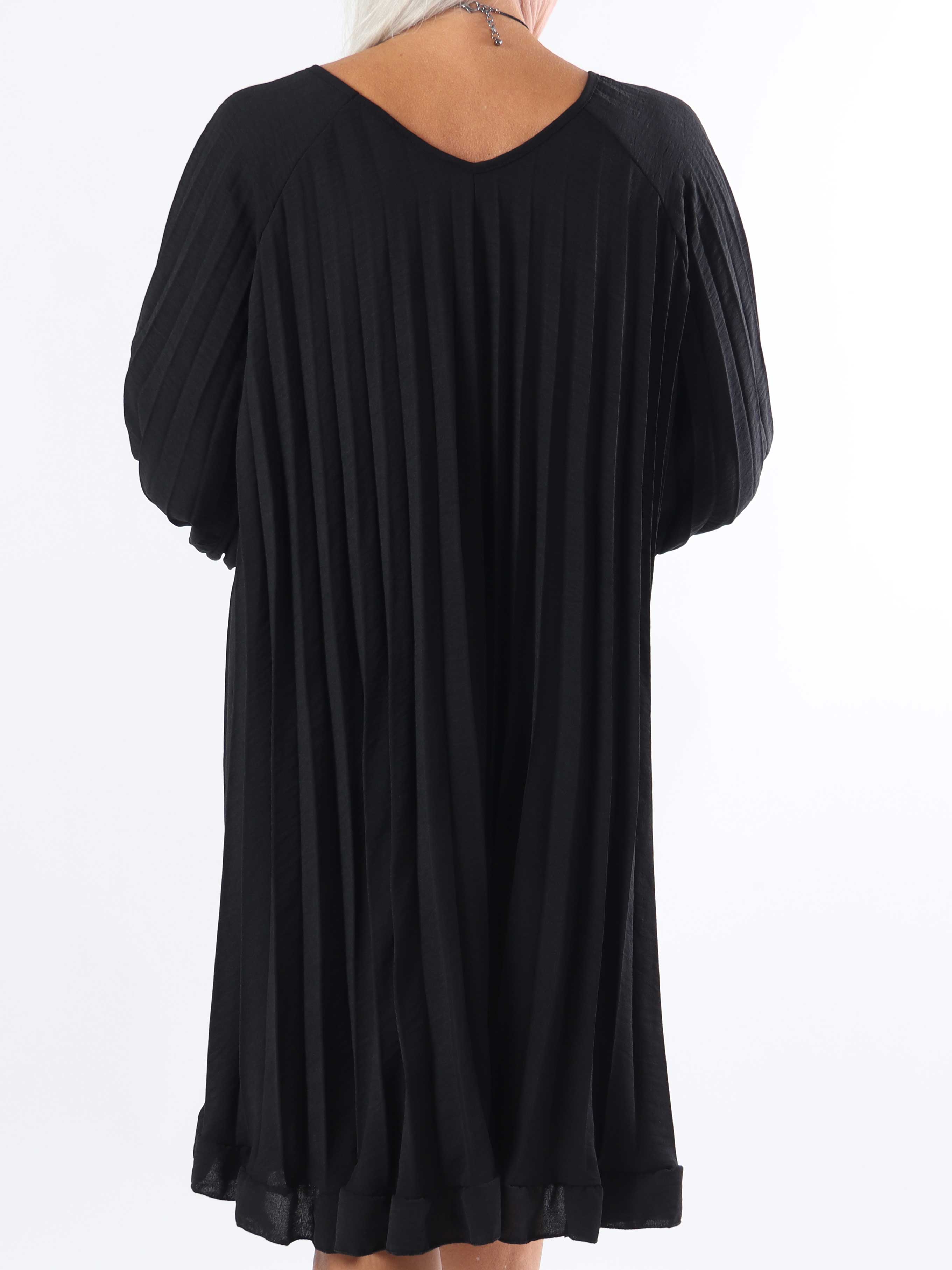 Santorini Dress - Sød plus size kjole med plisseringer