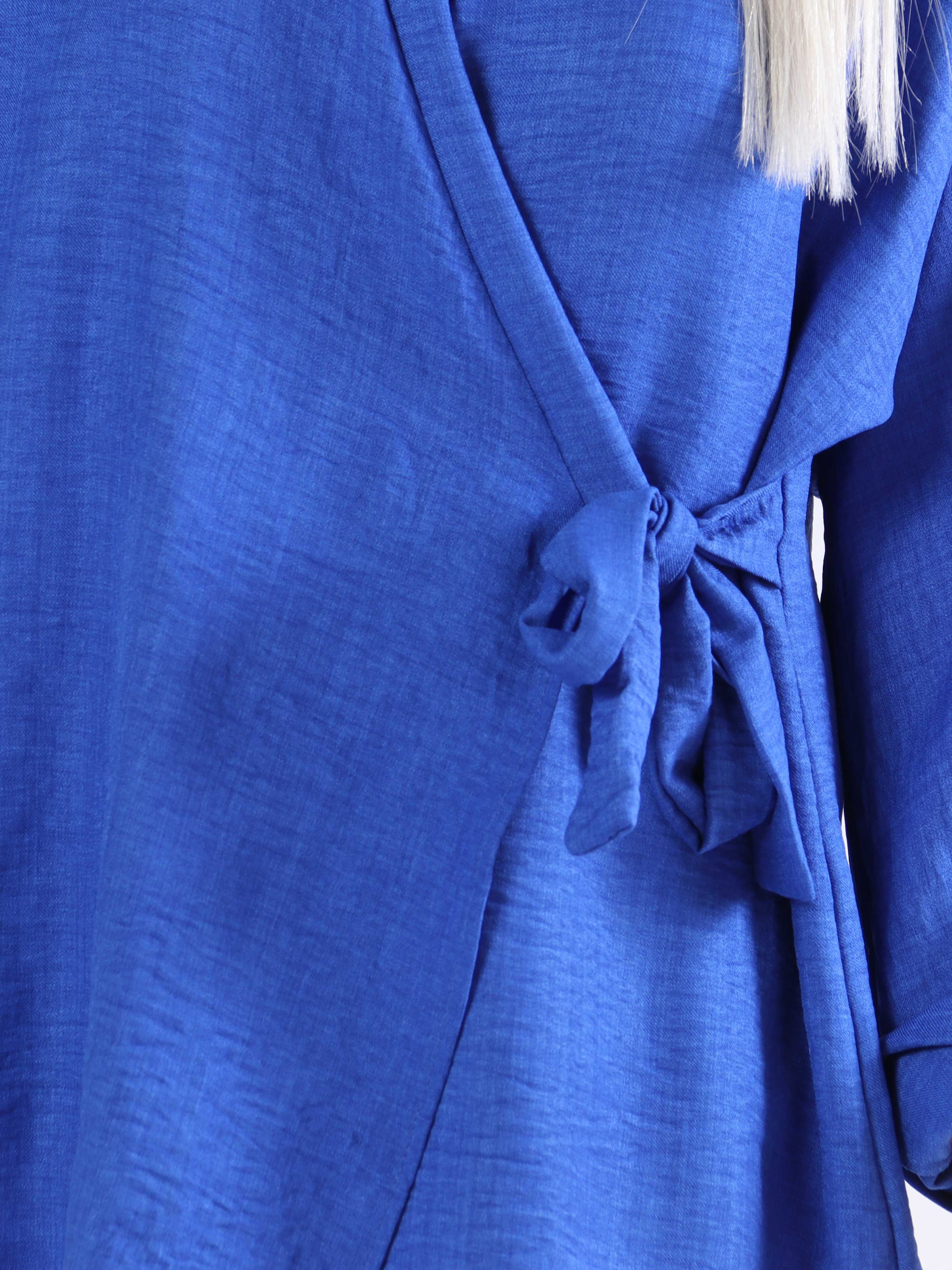 Sarah - Sød plus size slå-om tunika