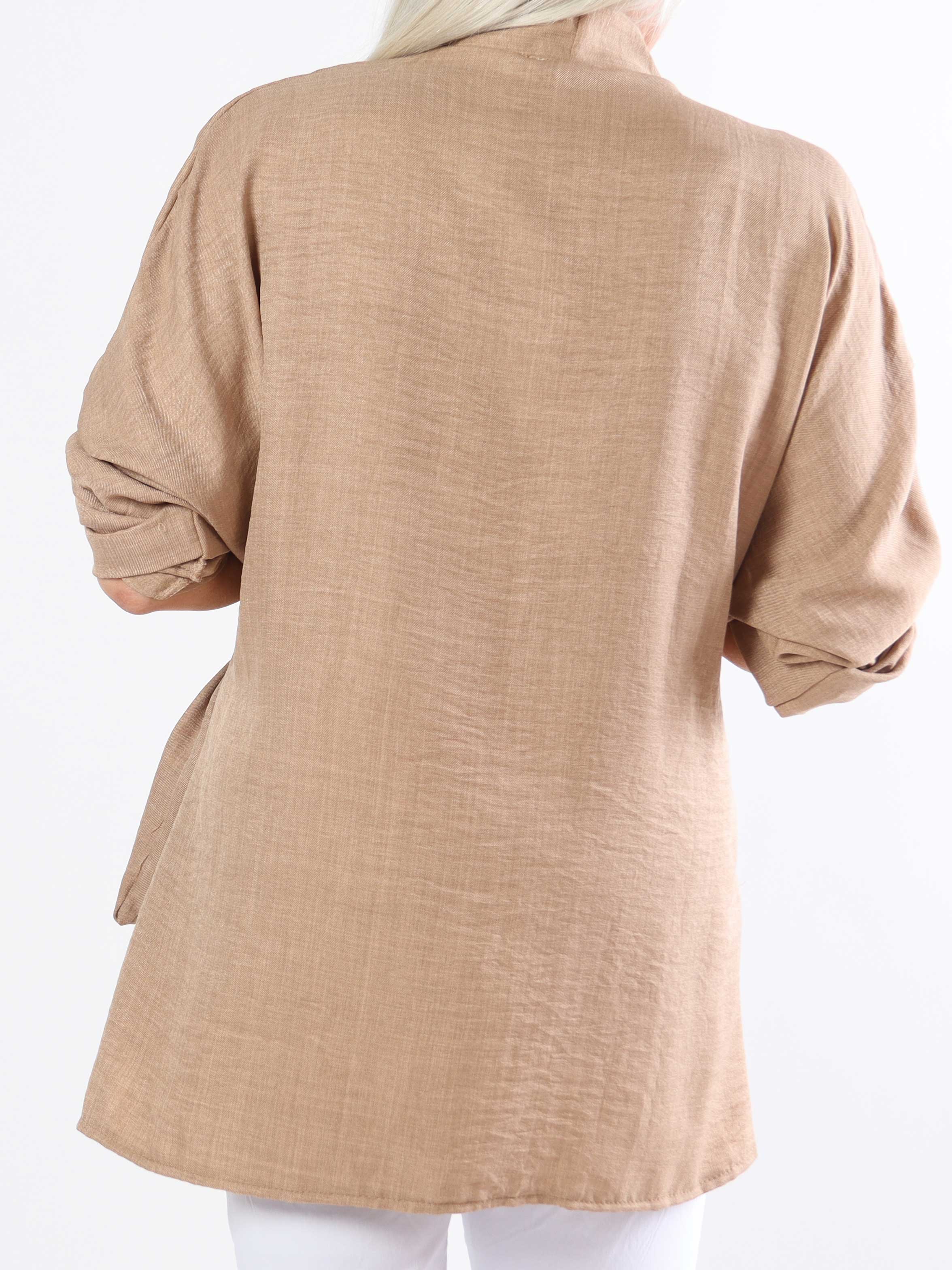 Sarah - Sød plus size slå-om tunika