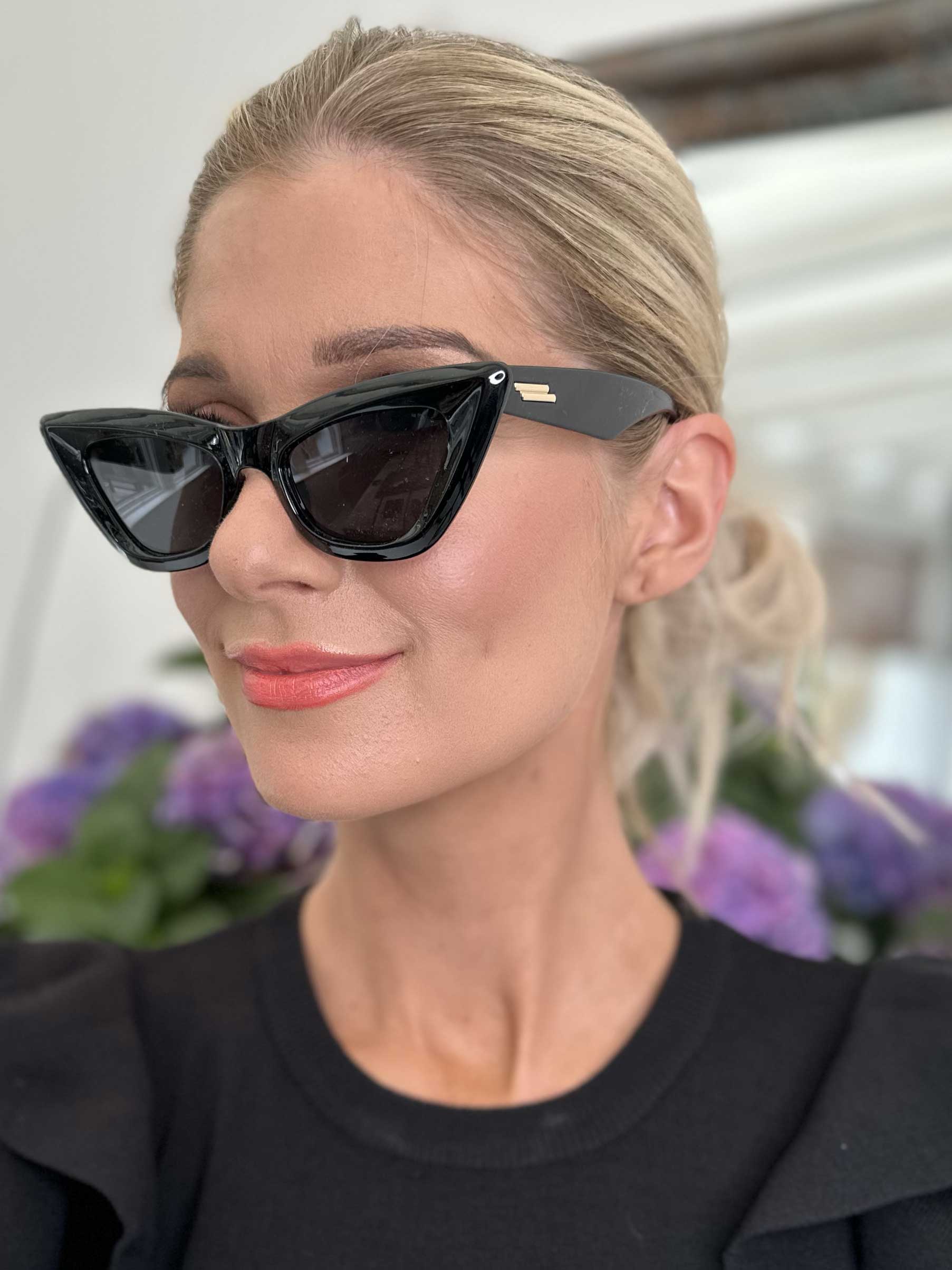 Savannah - Smalle solbriller med cat eye