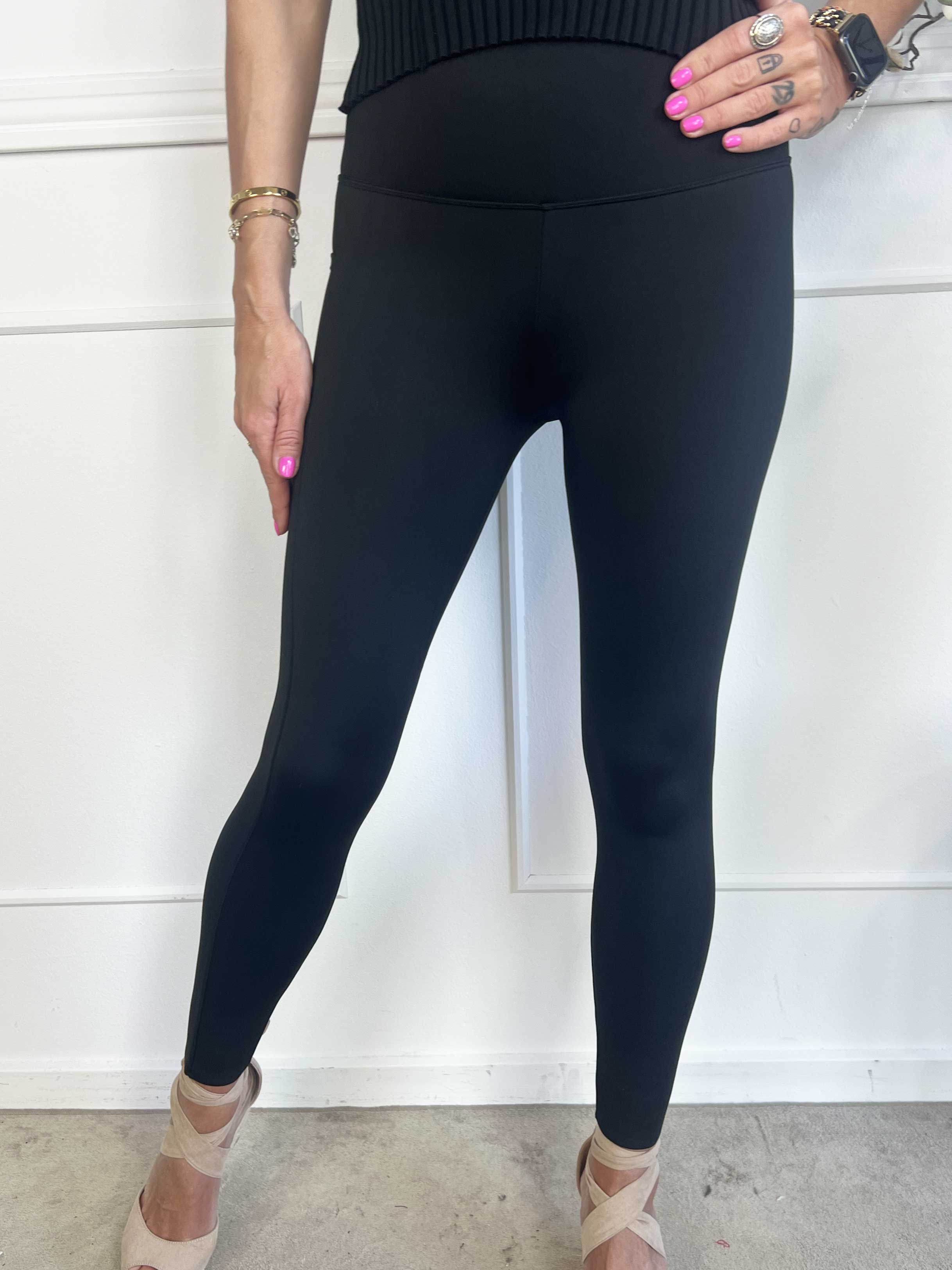 Shaping Leggings - Lækre elastiske leggings med foer