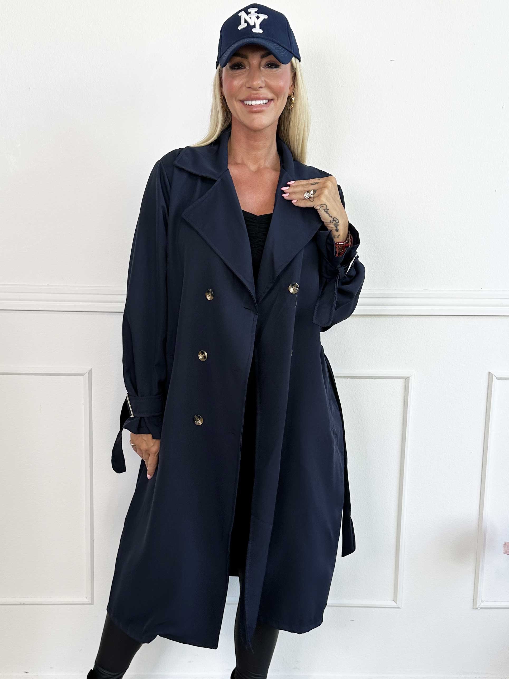 Sharpay - Let trenchcoat med bindebånd