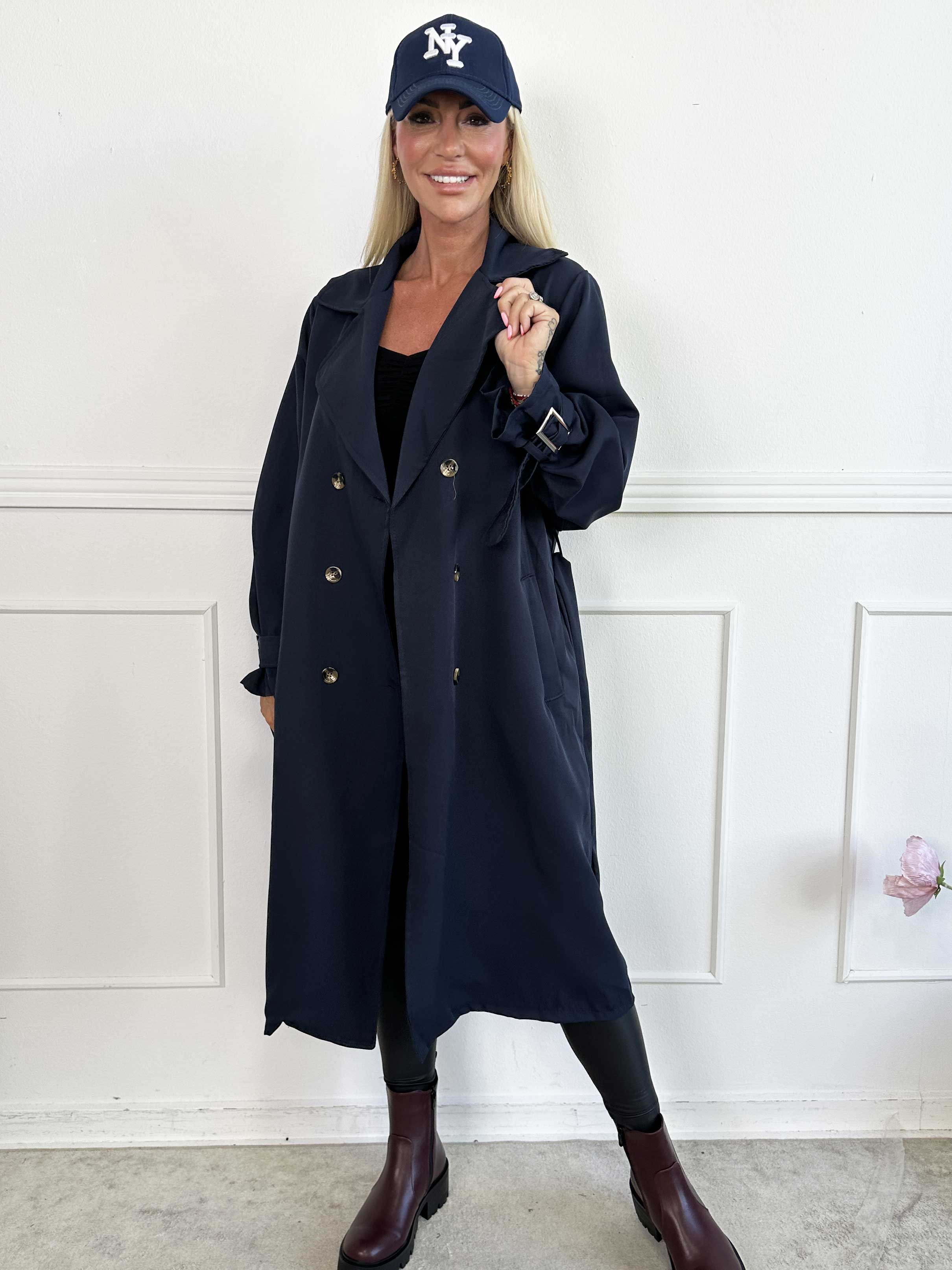 Sharpay - Let trenchcoat med bindebånd