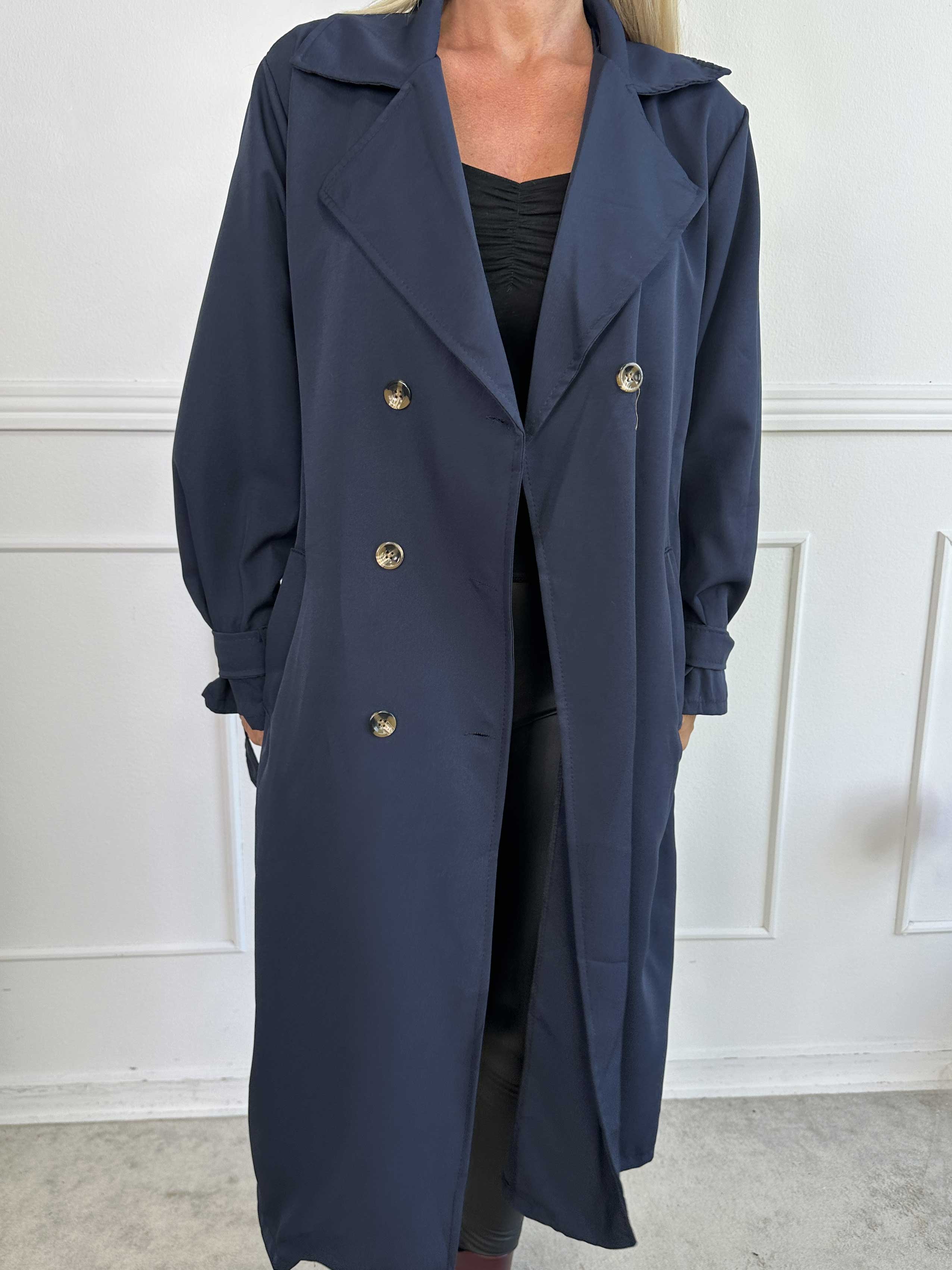 Sharpay - Let trenchcoat med bindebånd