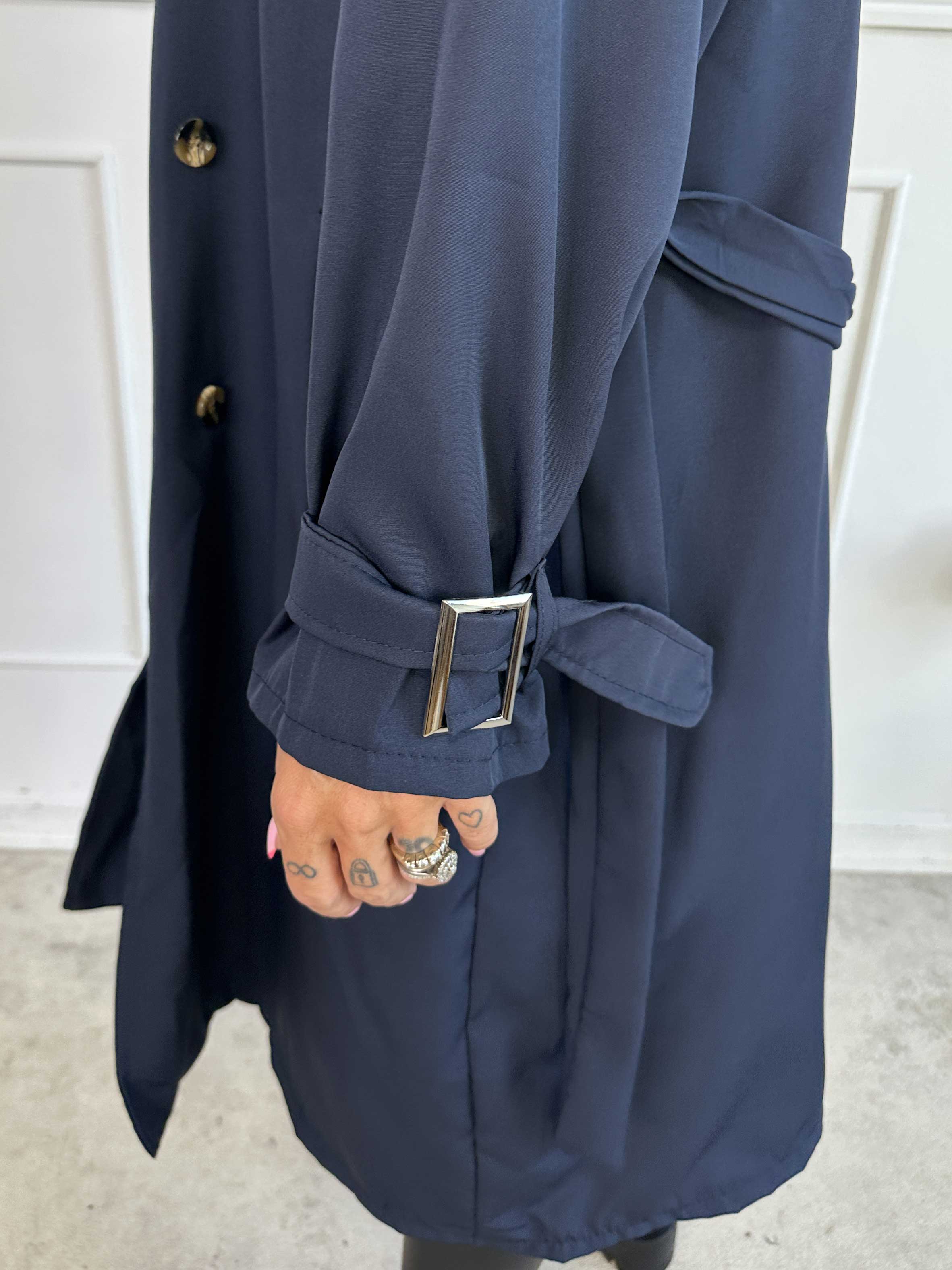 Sharpay - Let trenchcoat med bindebånd