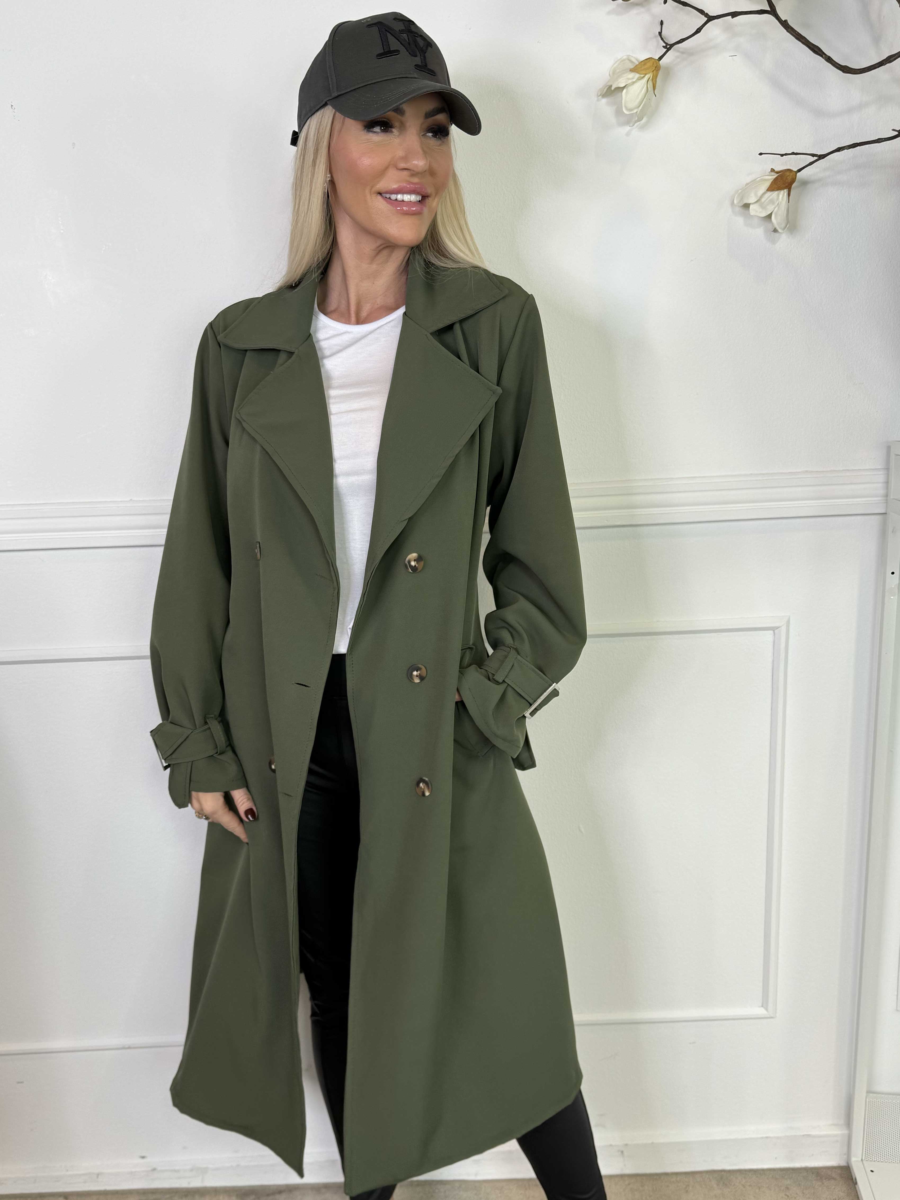 Sharpay - Let trenchcoat med bindebånd