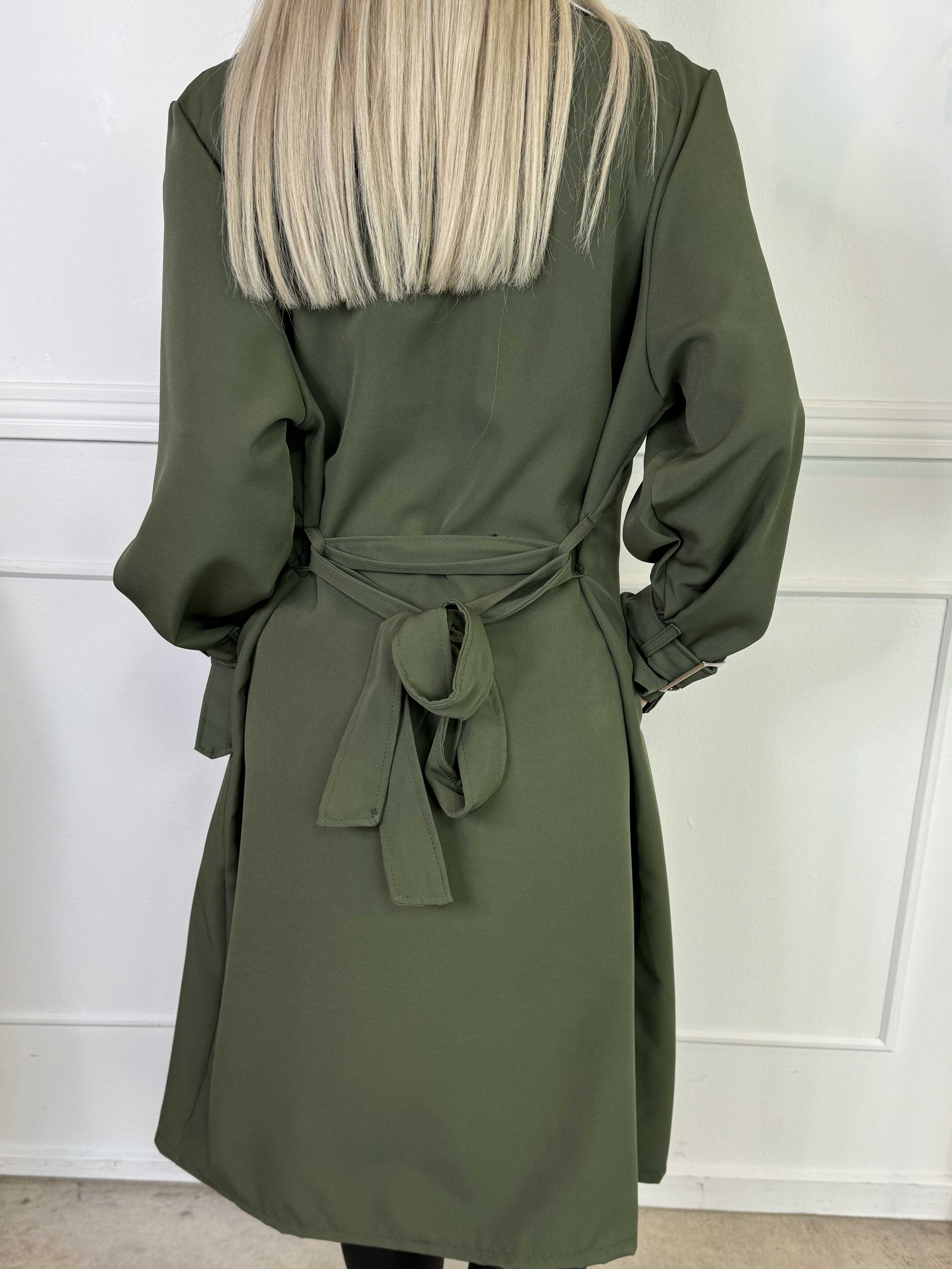 Sharpay - Let trenchcoat med bindebånd