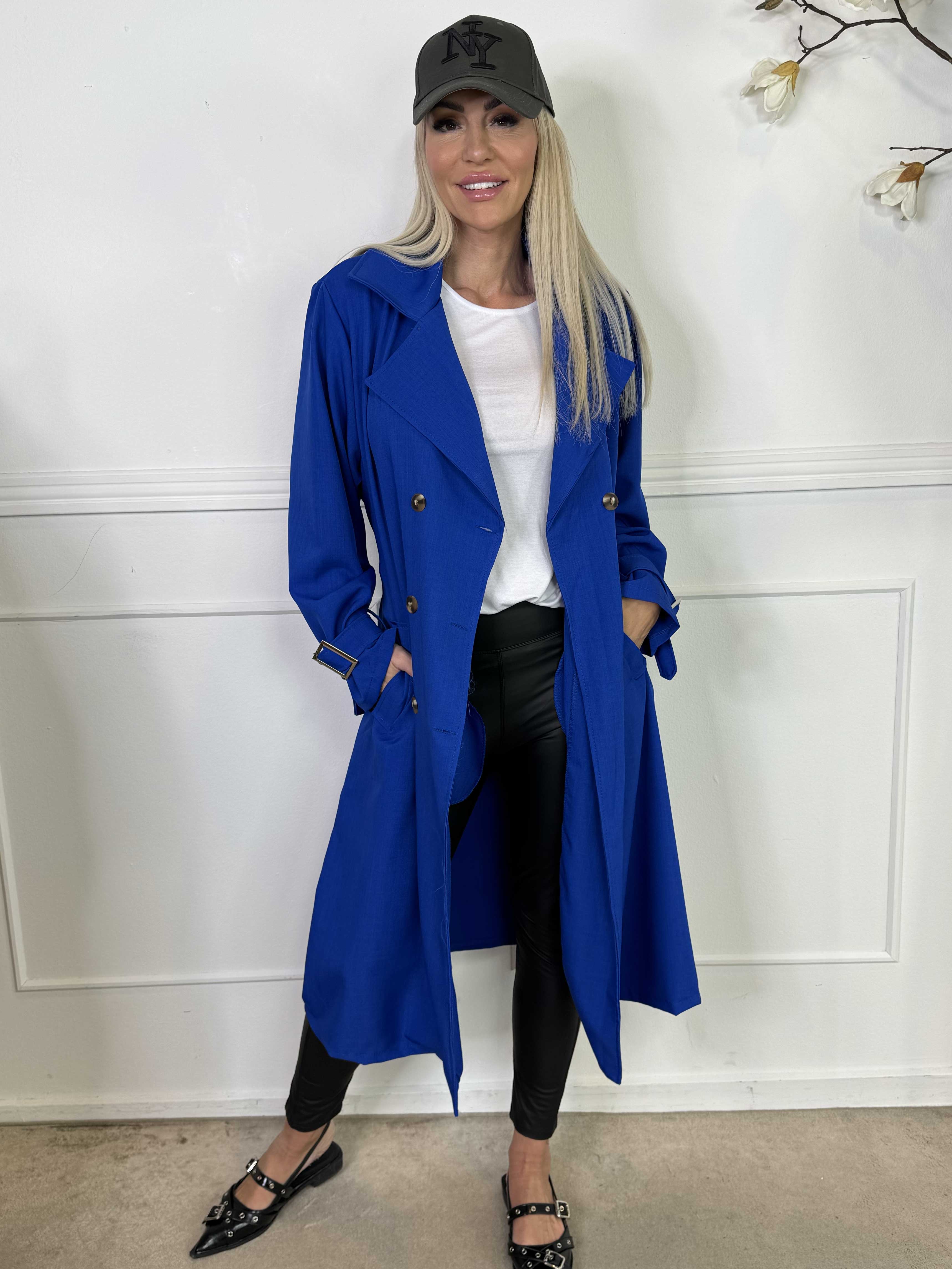 Sharpay - Let trenchcoat med bindebånd