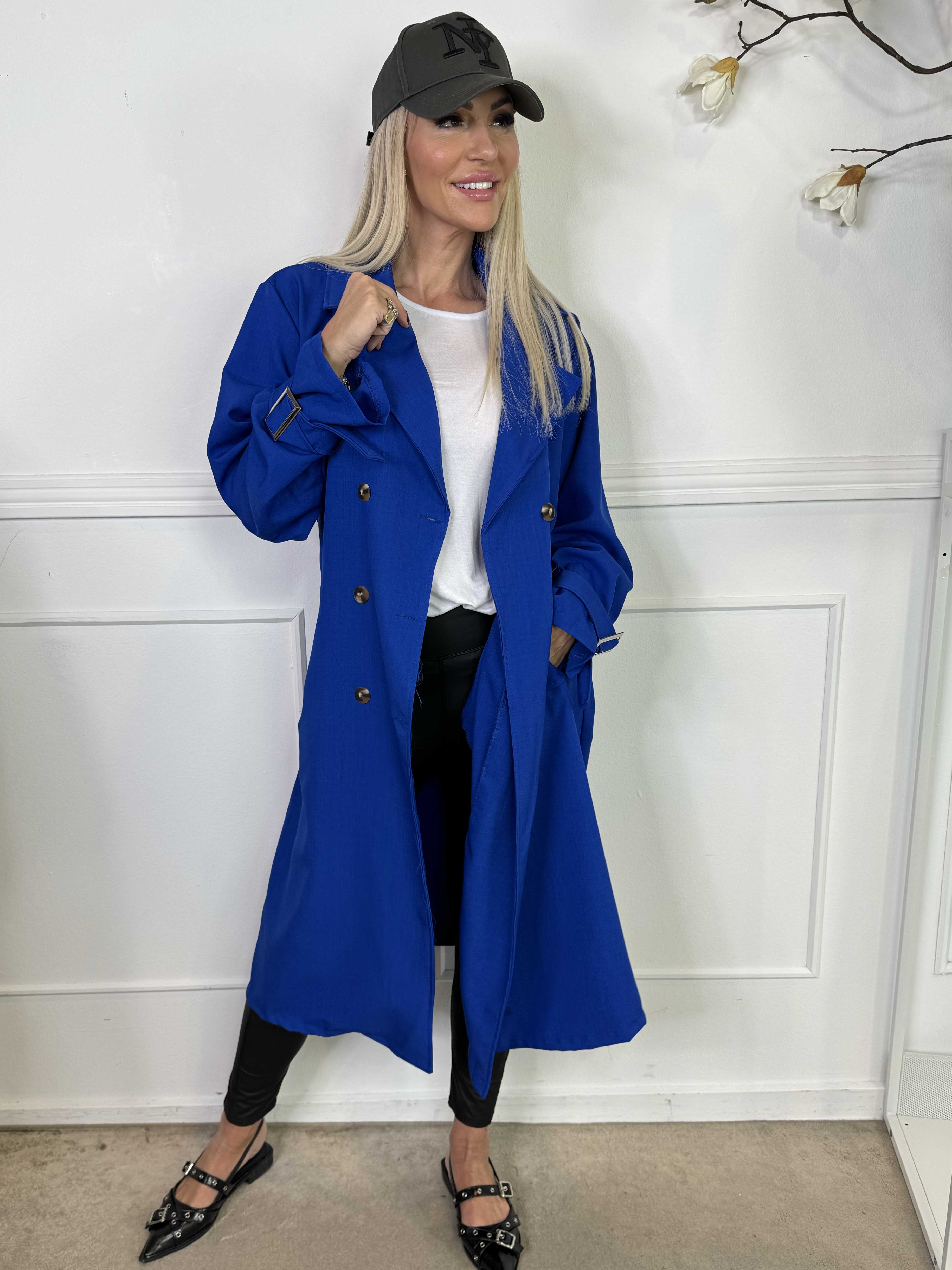 Sharpay - Let trenchcoat med bindebånd