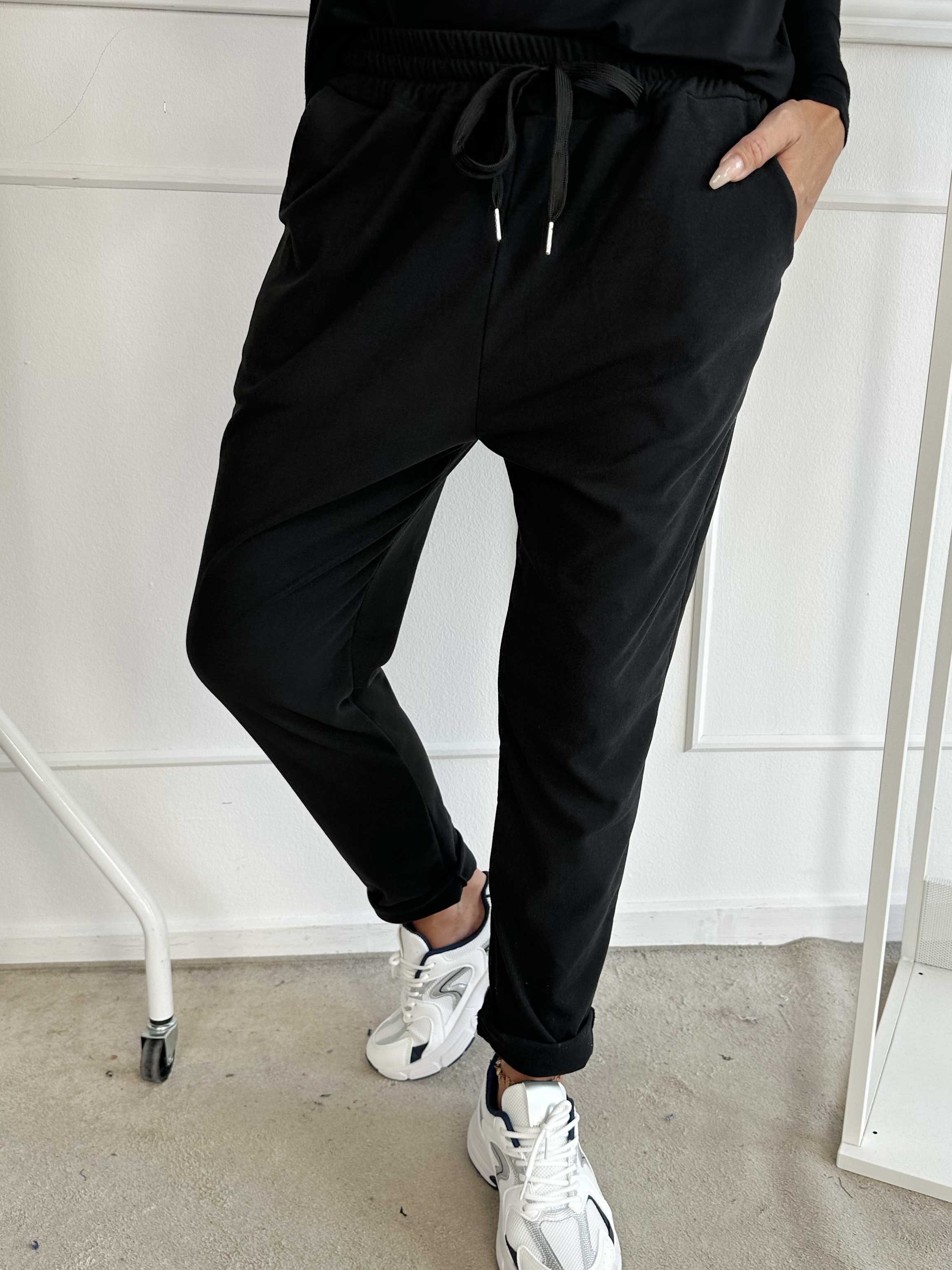 Sirine - Bløde joggingsbukser med elastikkant i livet