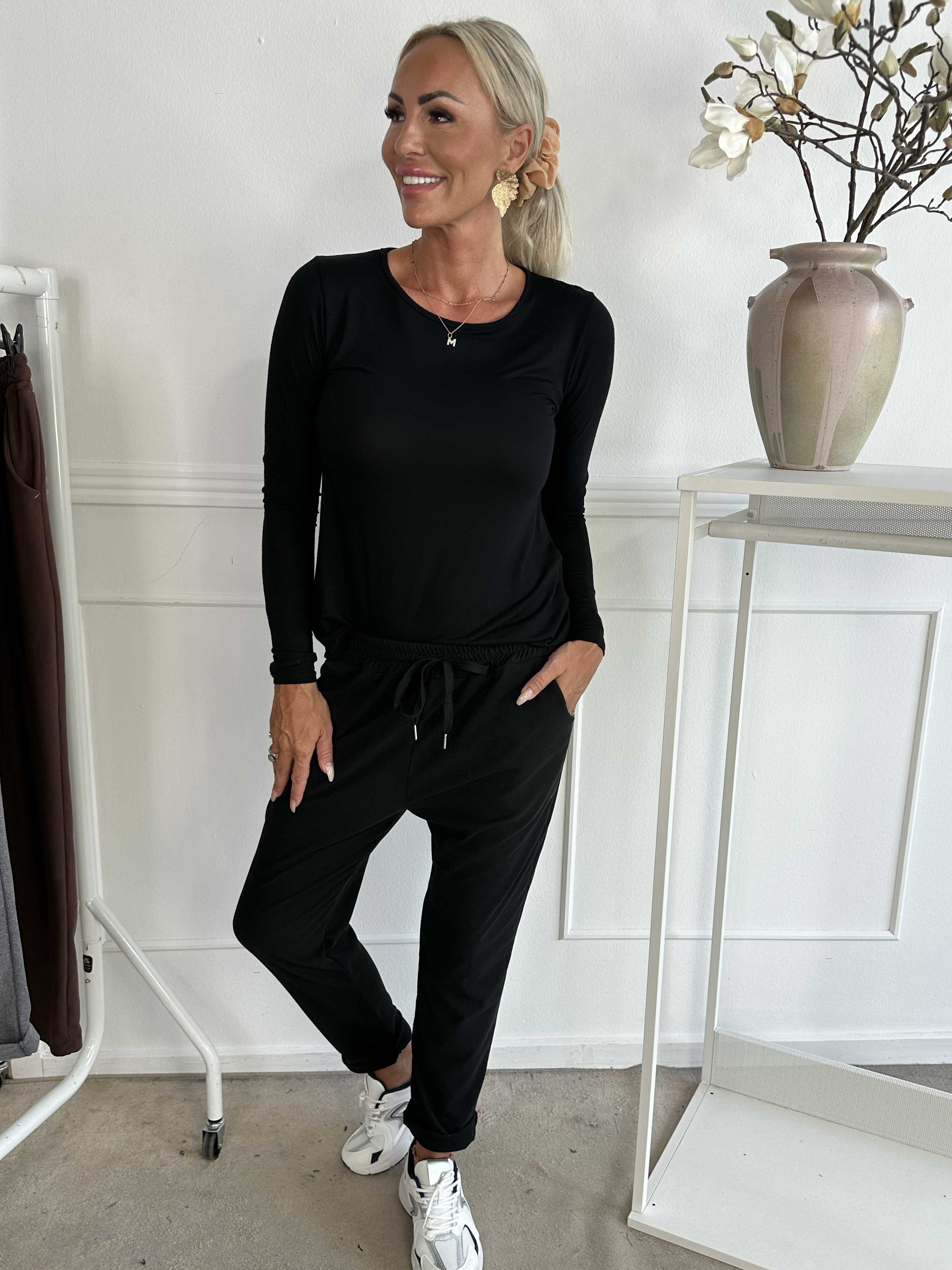 Sirine - Bløde joggingsbukser med elastikkant i livet