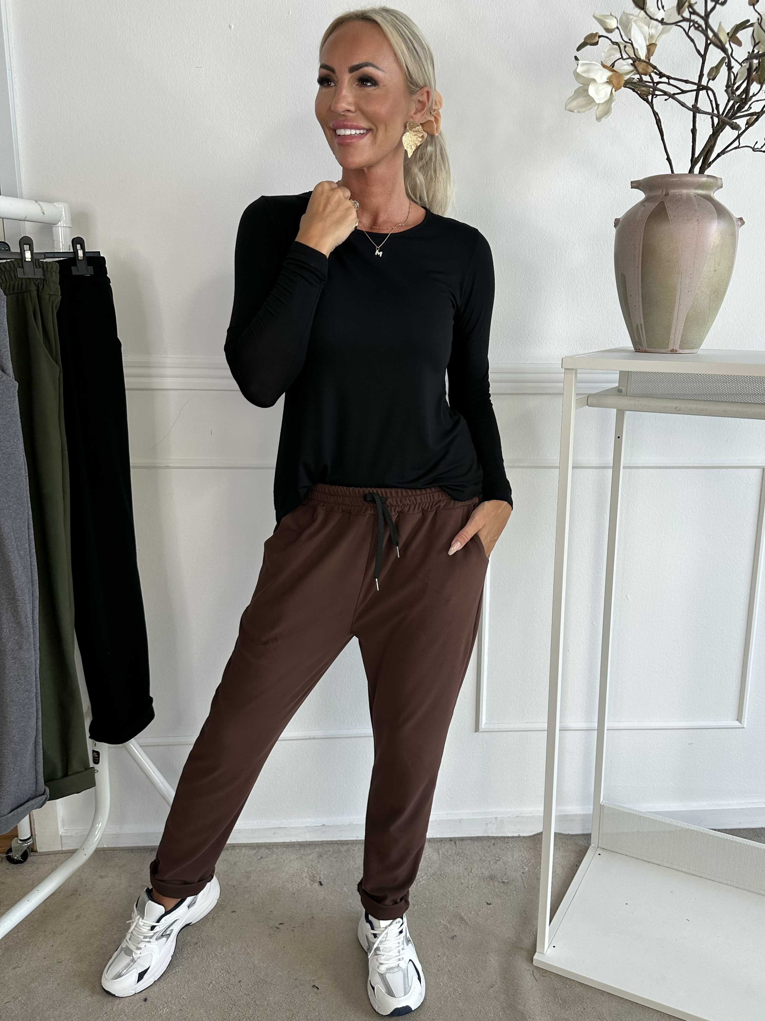 Sirine - Bløde joggingsbukser med elastikkant i livet