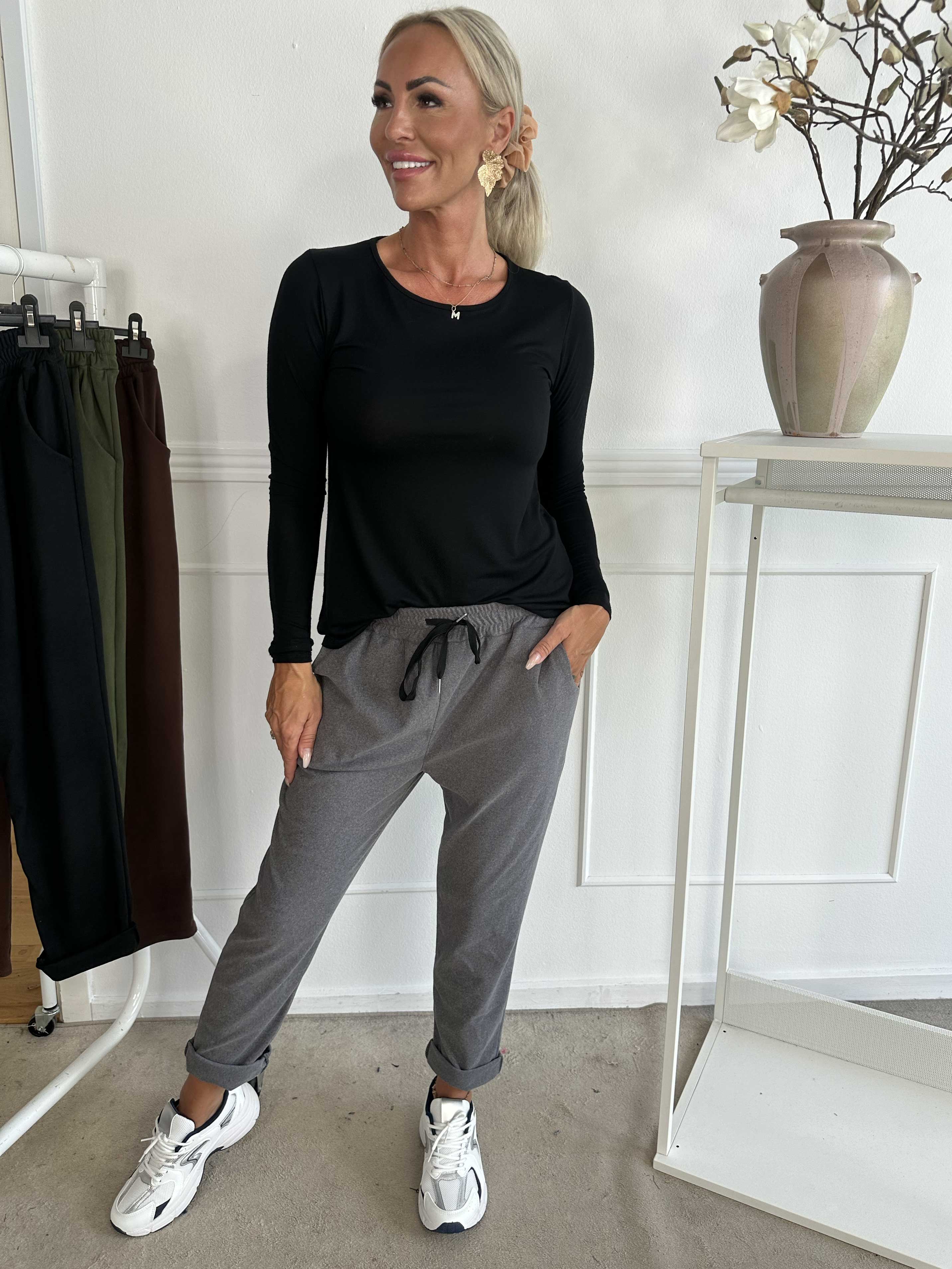 Sirine - Bløde joggingsbukser med elastikkant i livet