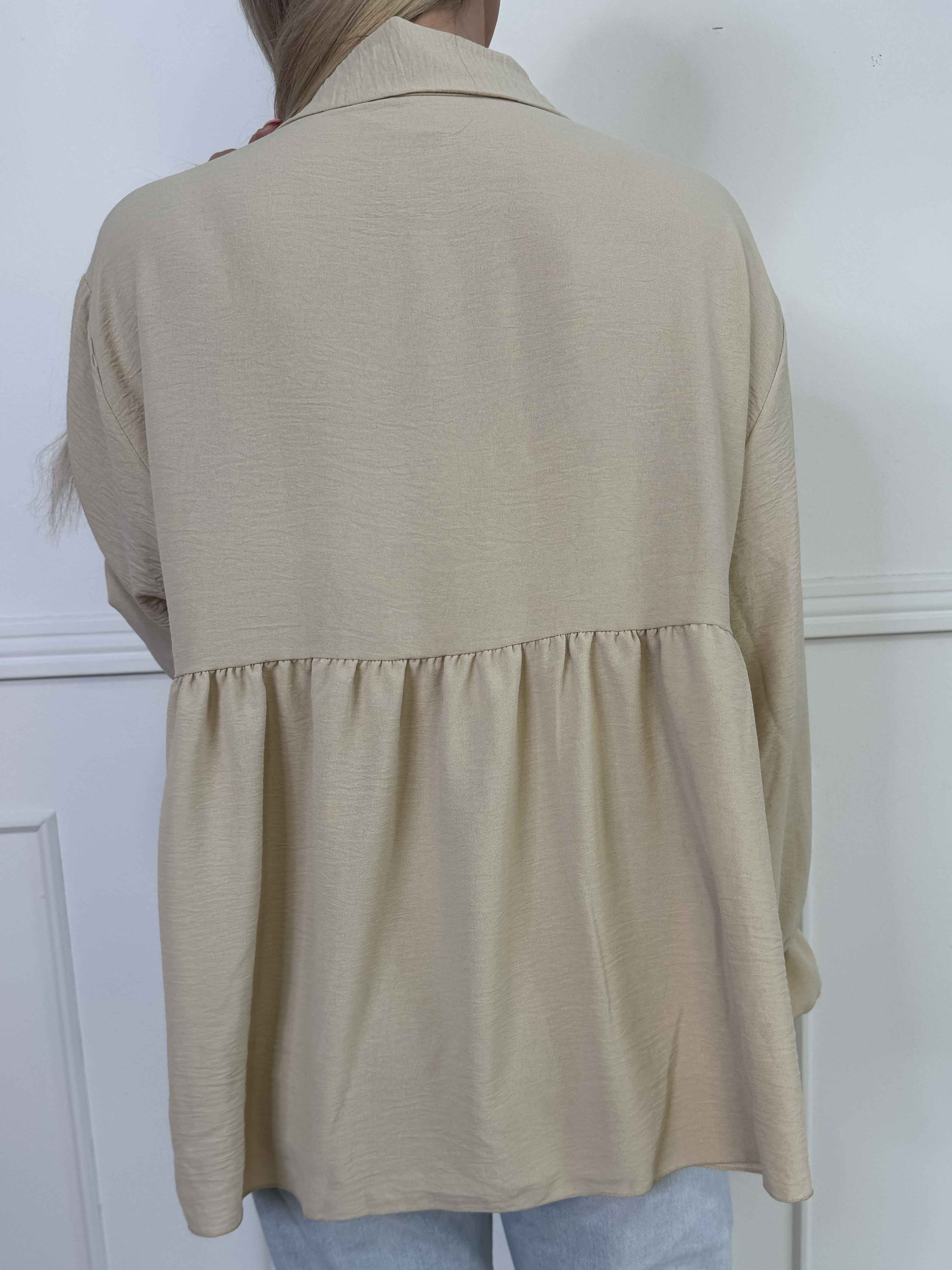 Smilla - Sød tunika i viskose med knapper