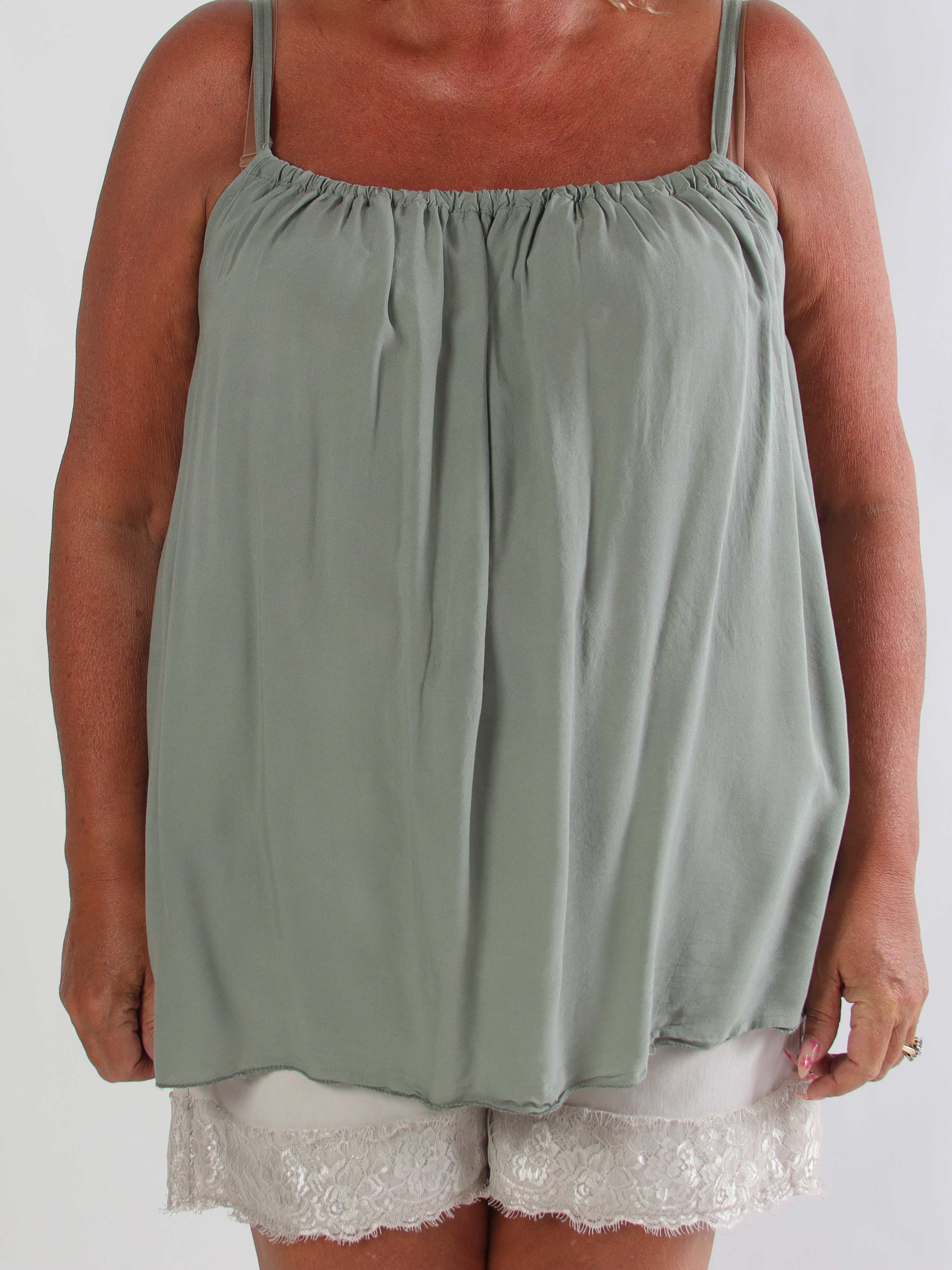 Sunshines Top - Let og luftig plus size top i viskose