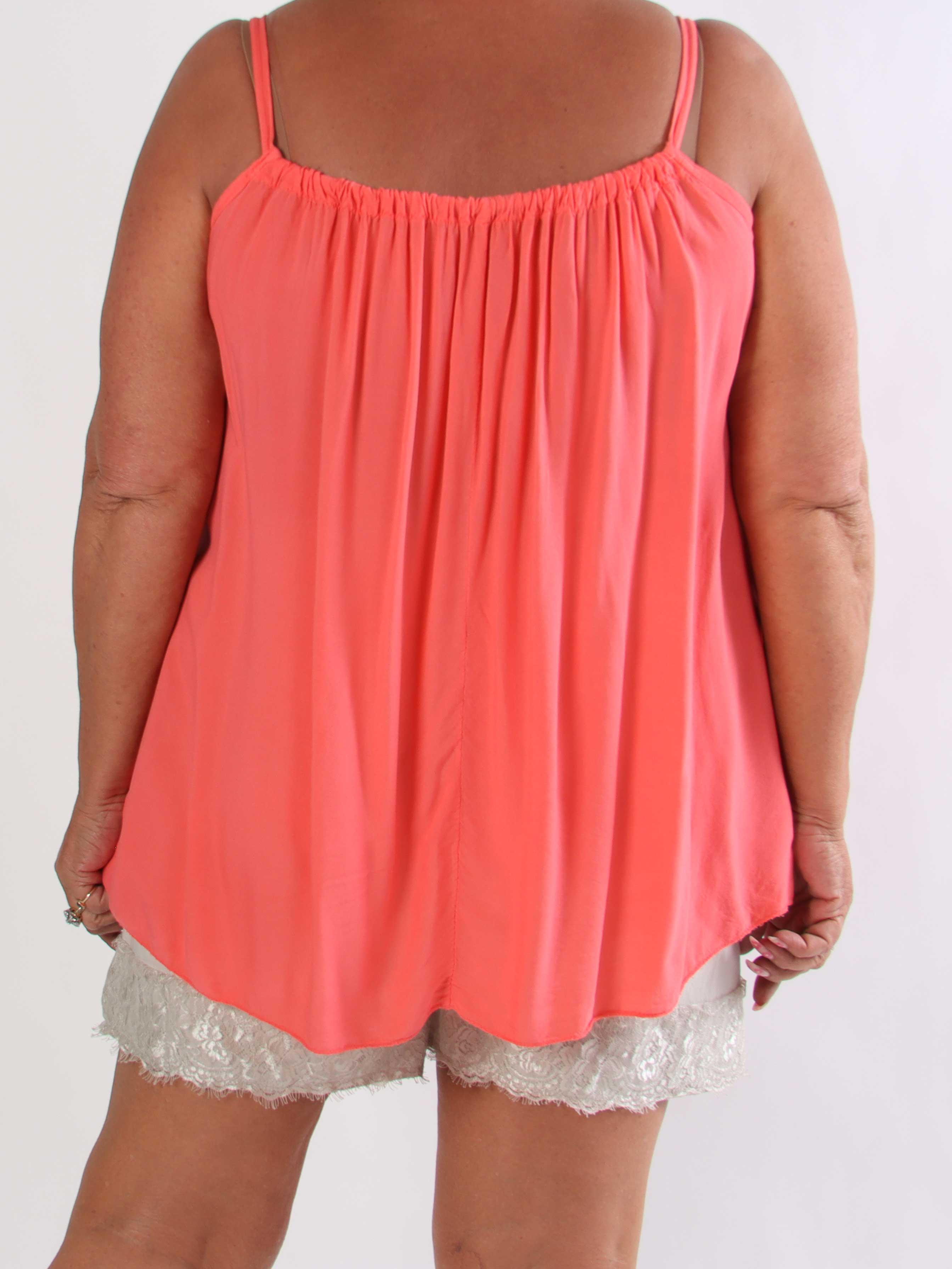Sunshines Top - Let og luftig plus size top i viskose