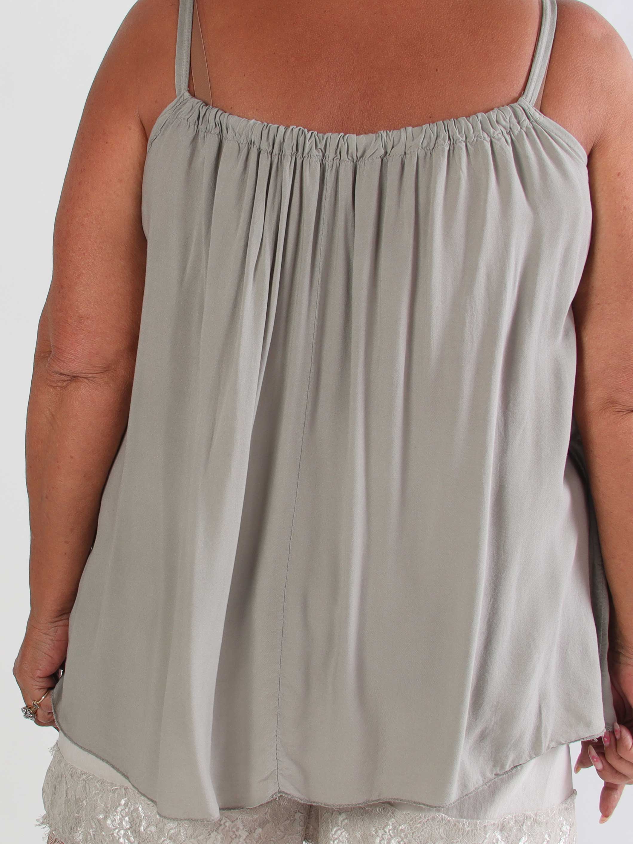 Sunshines Top - Let og luftig plus size top i viskose
