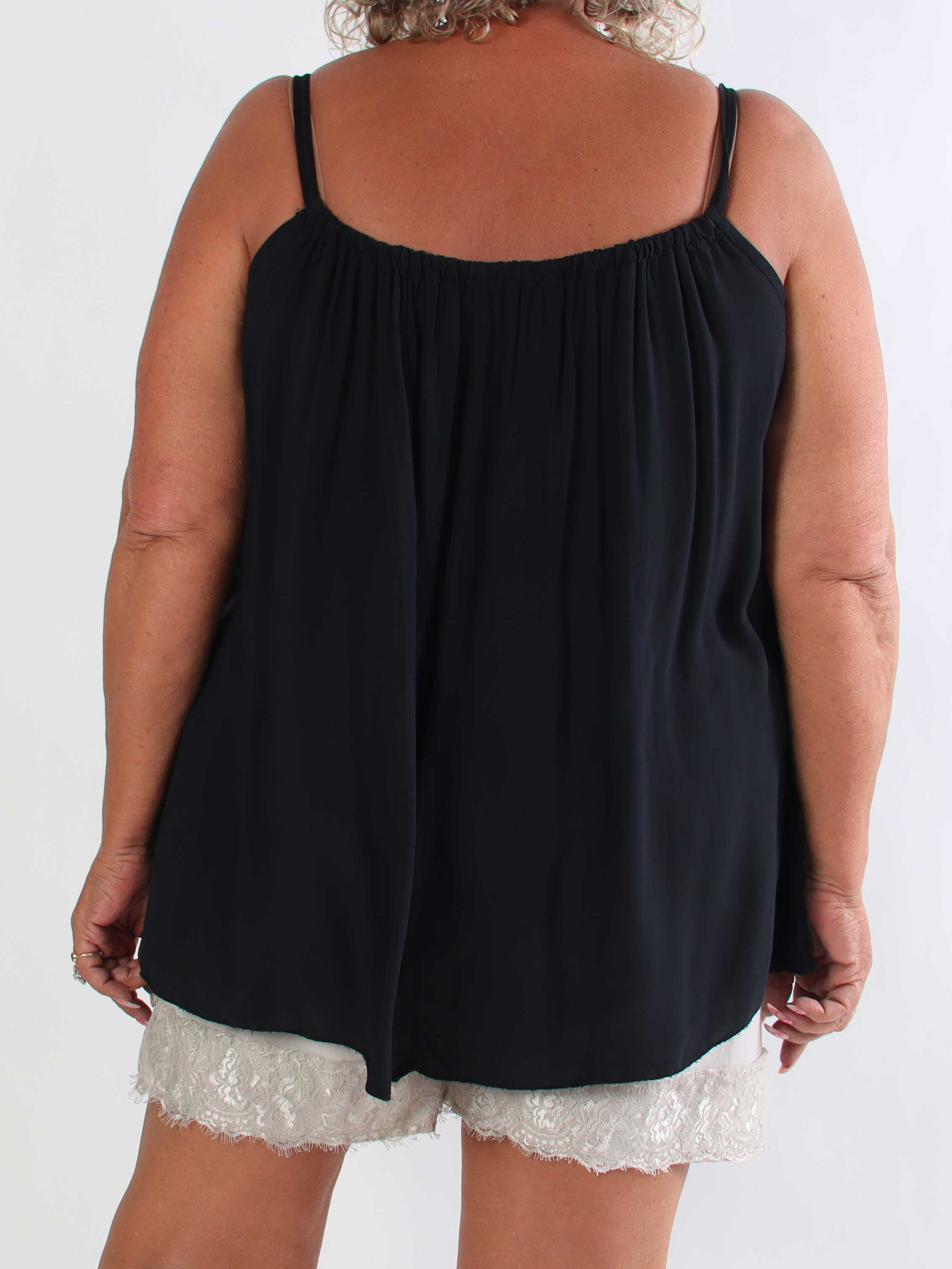 Sunshines Top - Let og luftig plus size top i viskose