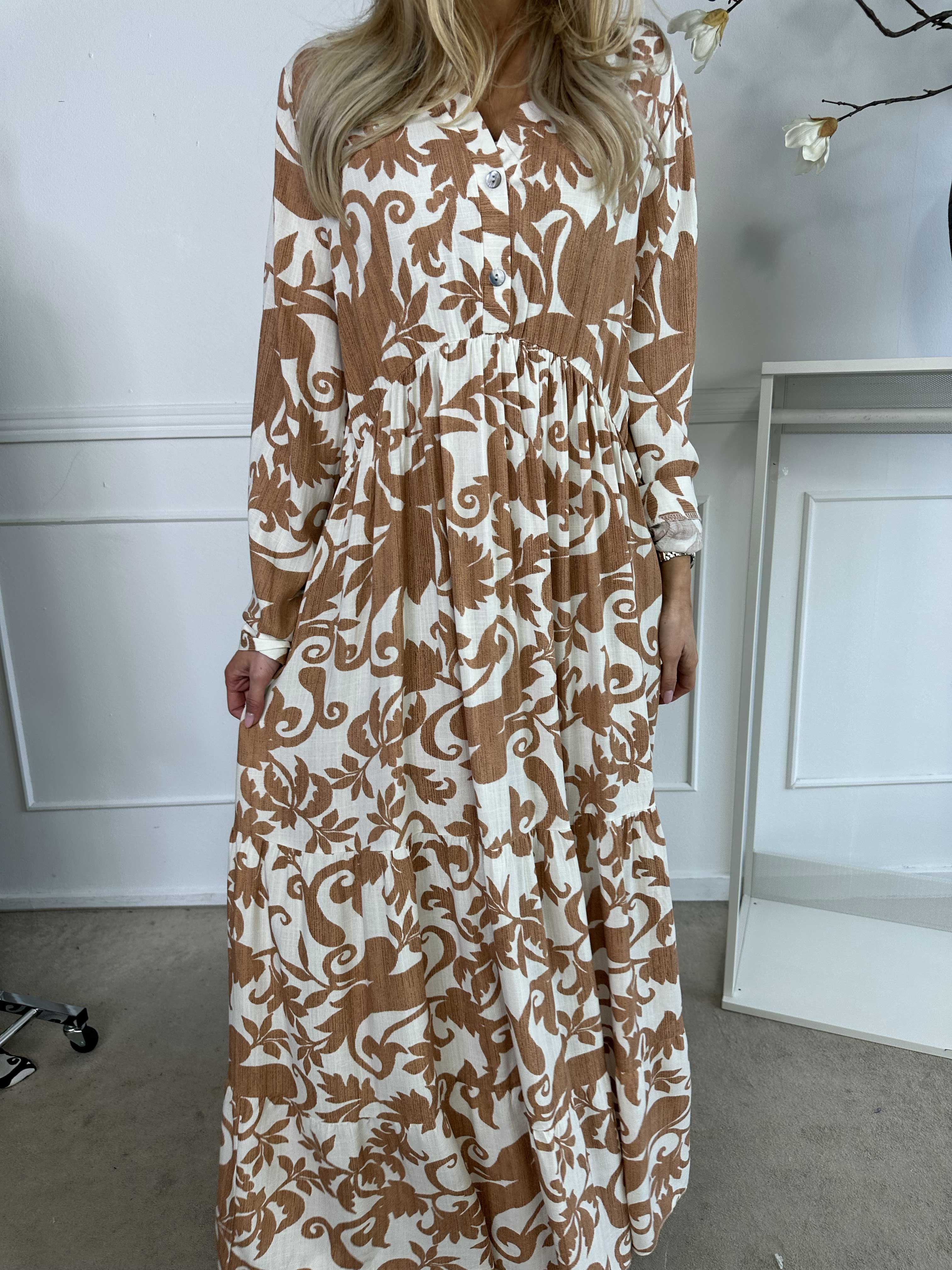 Tasha - Sommerkjole i viskose med blomsterprint