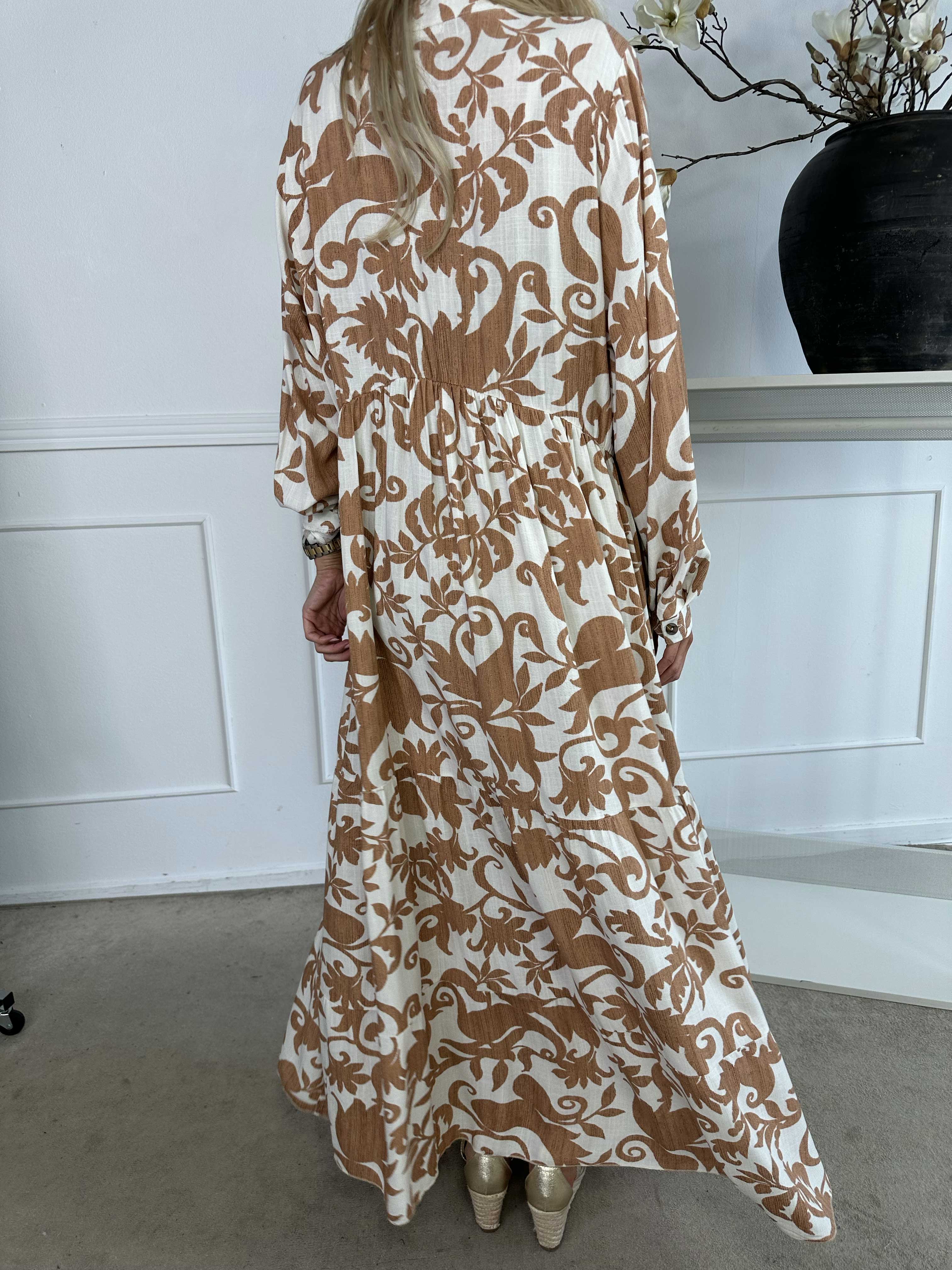 Tasha - Sommerkjole i viskose med blomsterprint