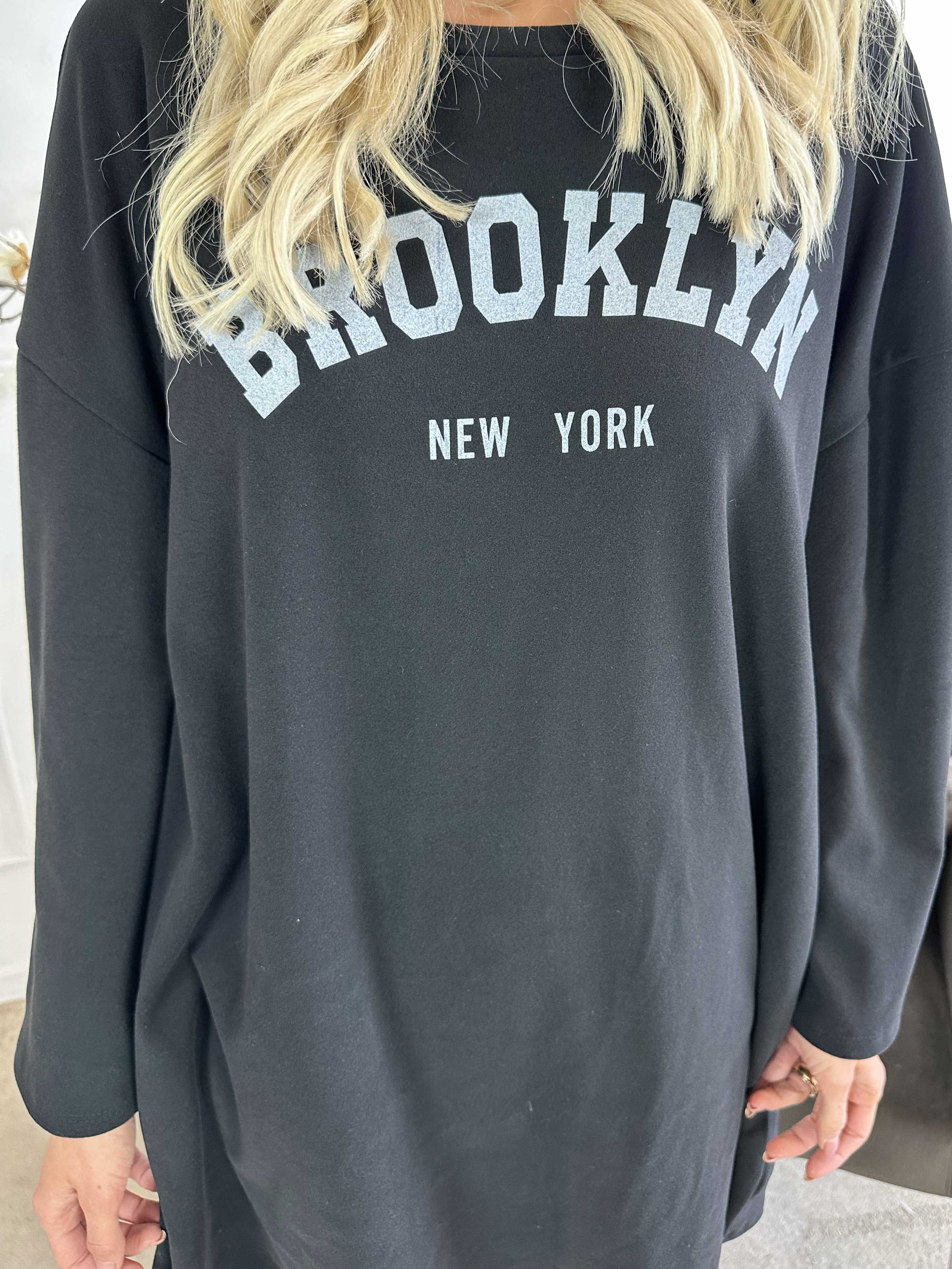 Thalia - Meget blød sweatshirt med brooklyn stående